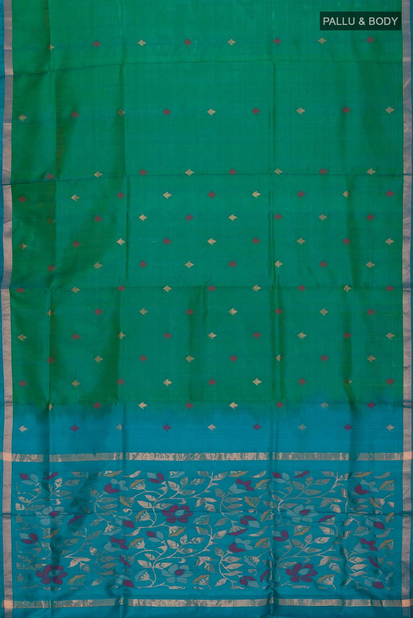 Green Uppada Silk Saree