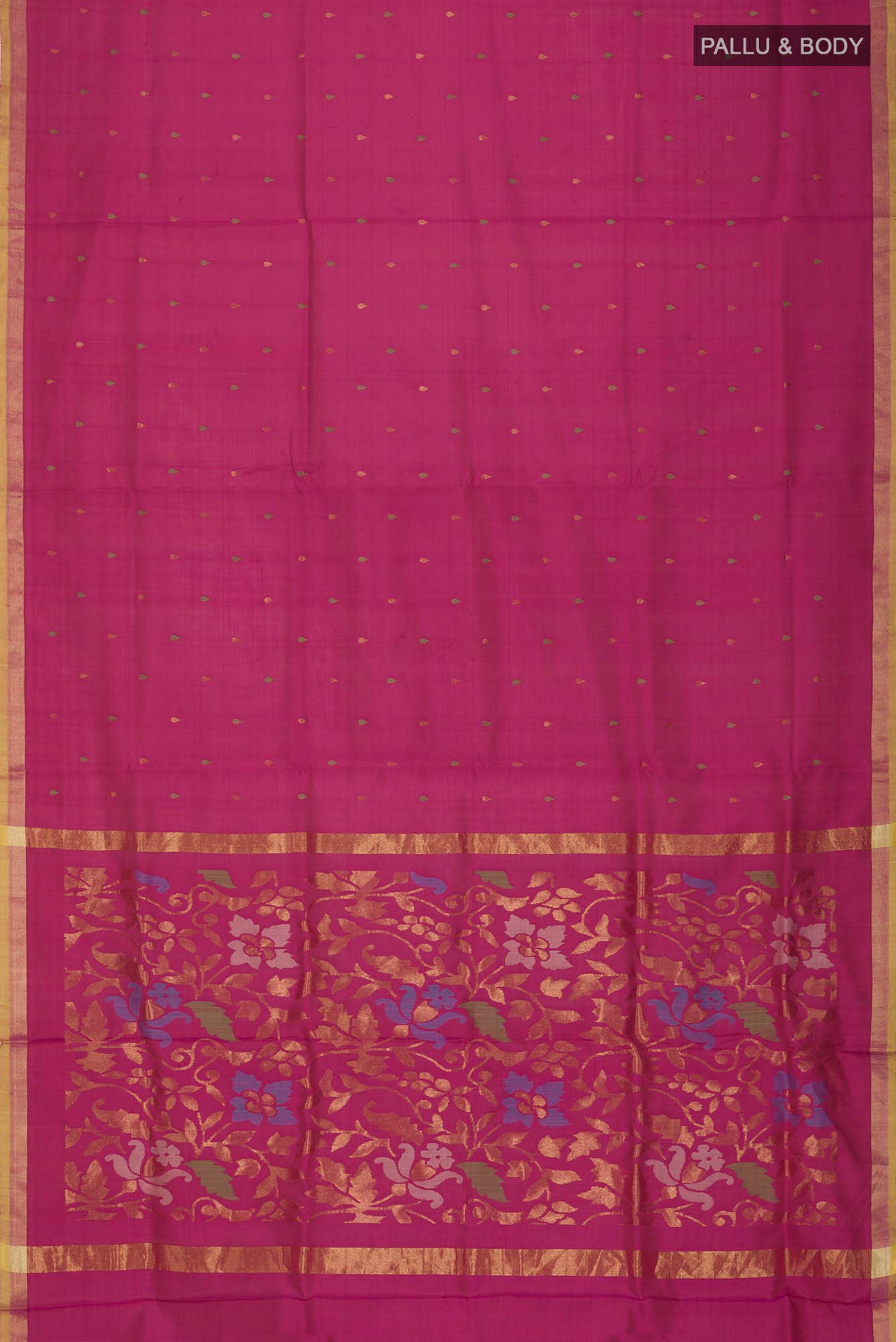 Pink Uppada Silk Saree