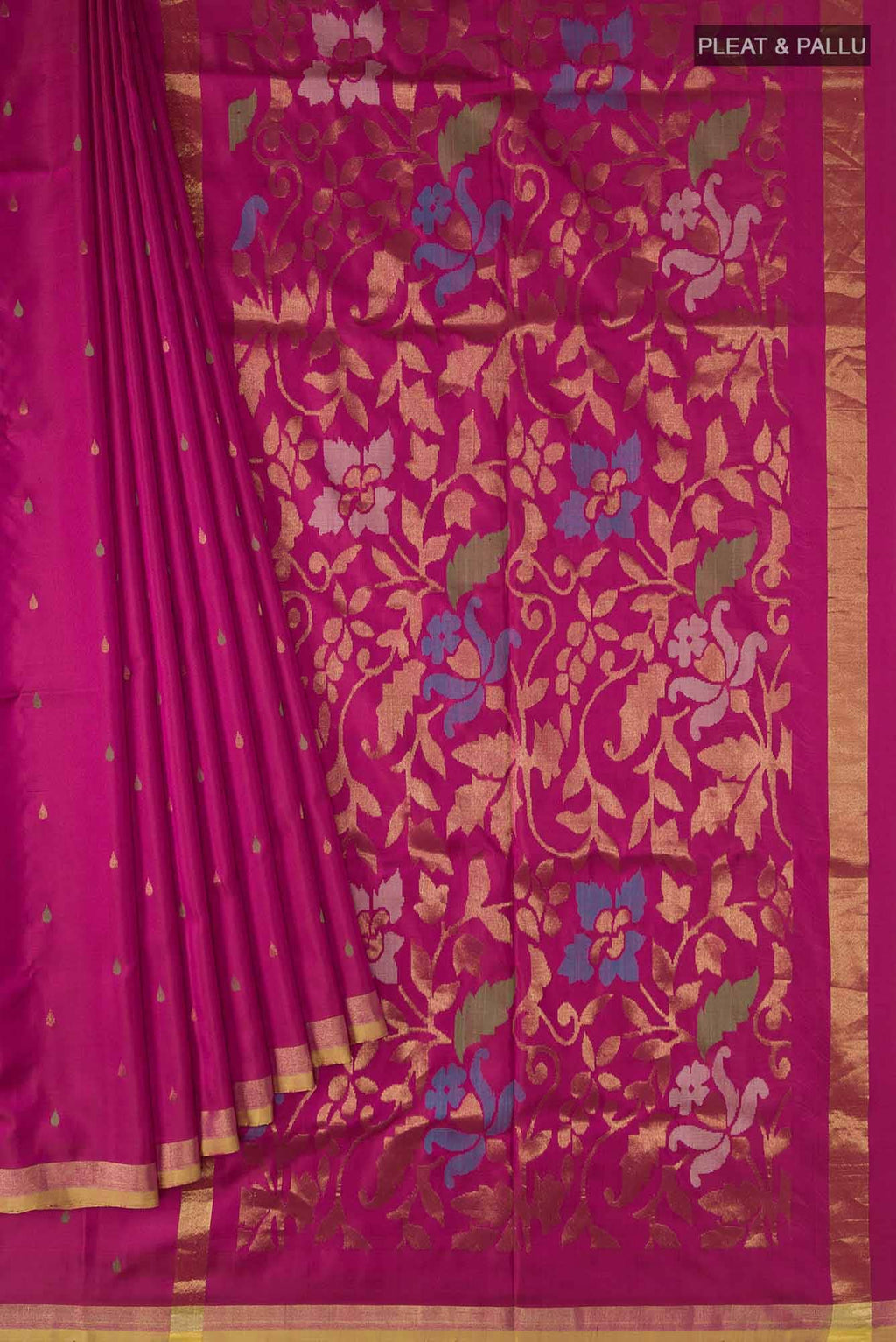 Pink Uppada Silk Saree