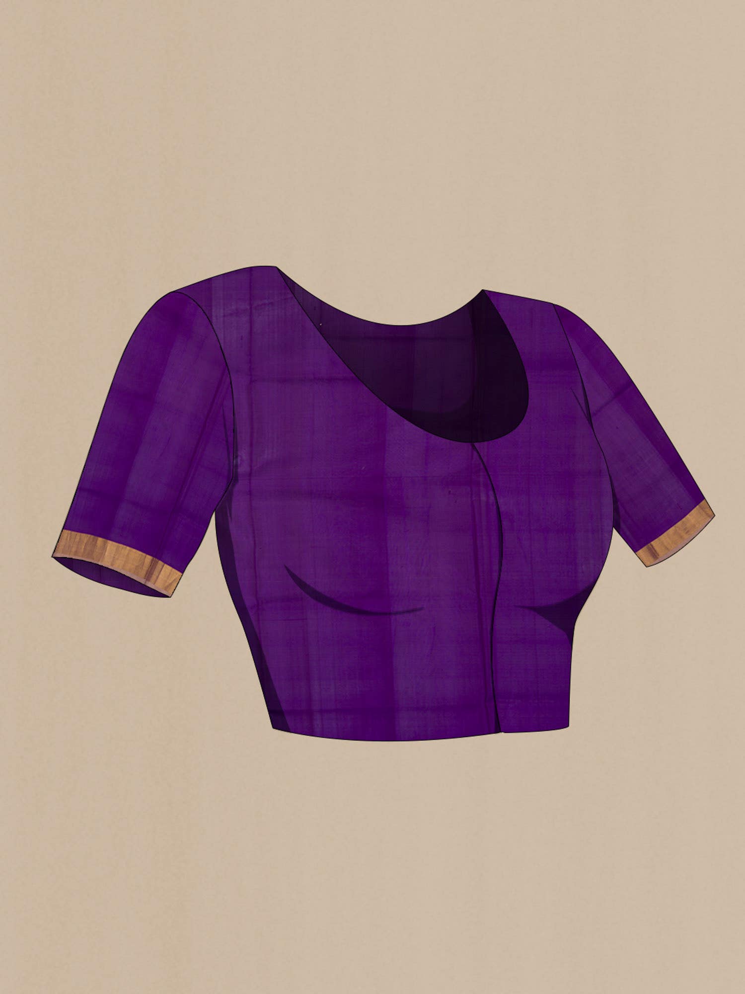 Violet Uppada Silk Saree