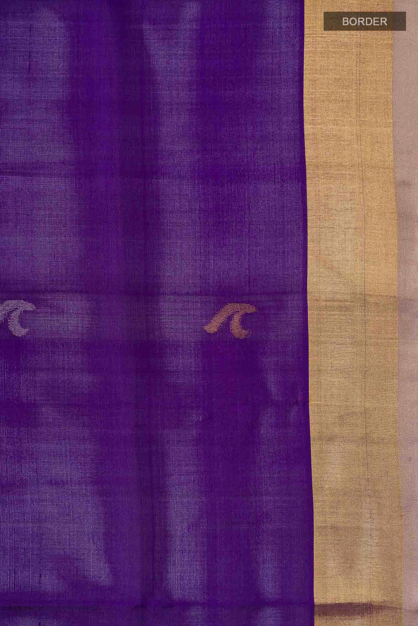 Violet Uppada Silk Saree