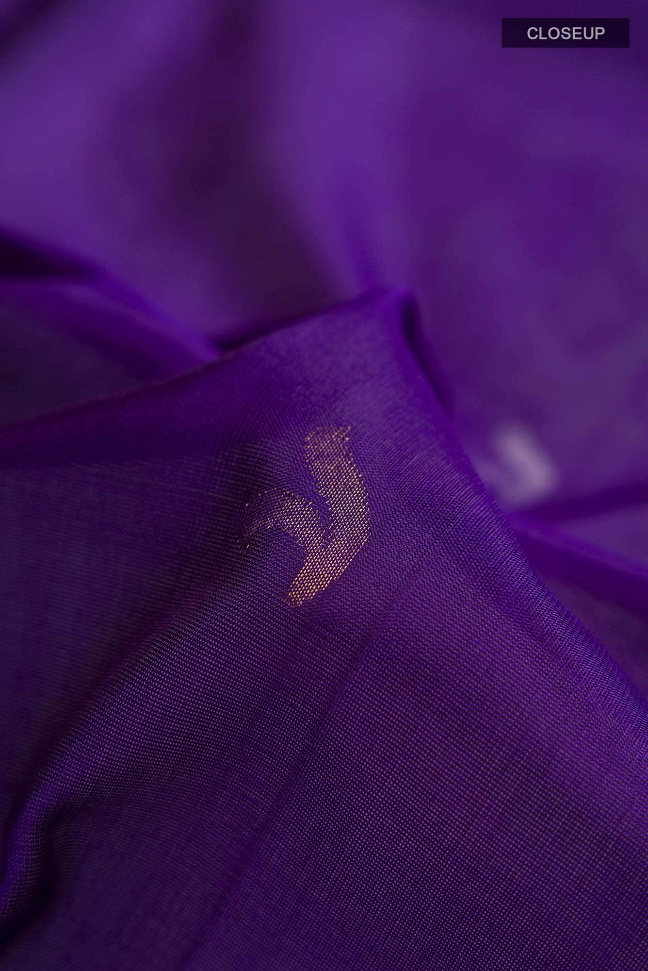 Violet Uppada Silk Saree