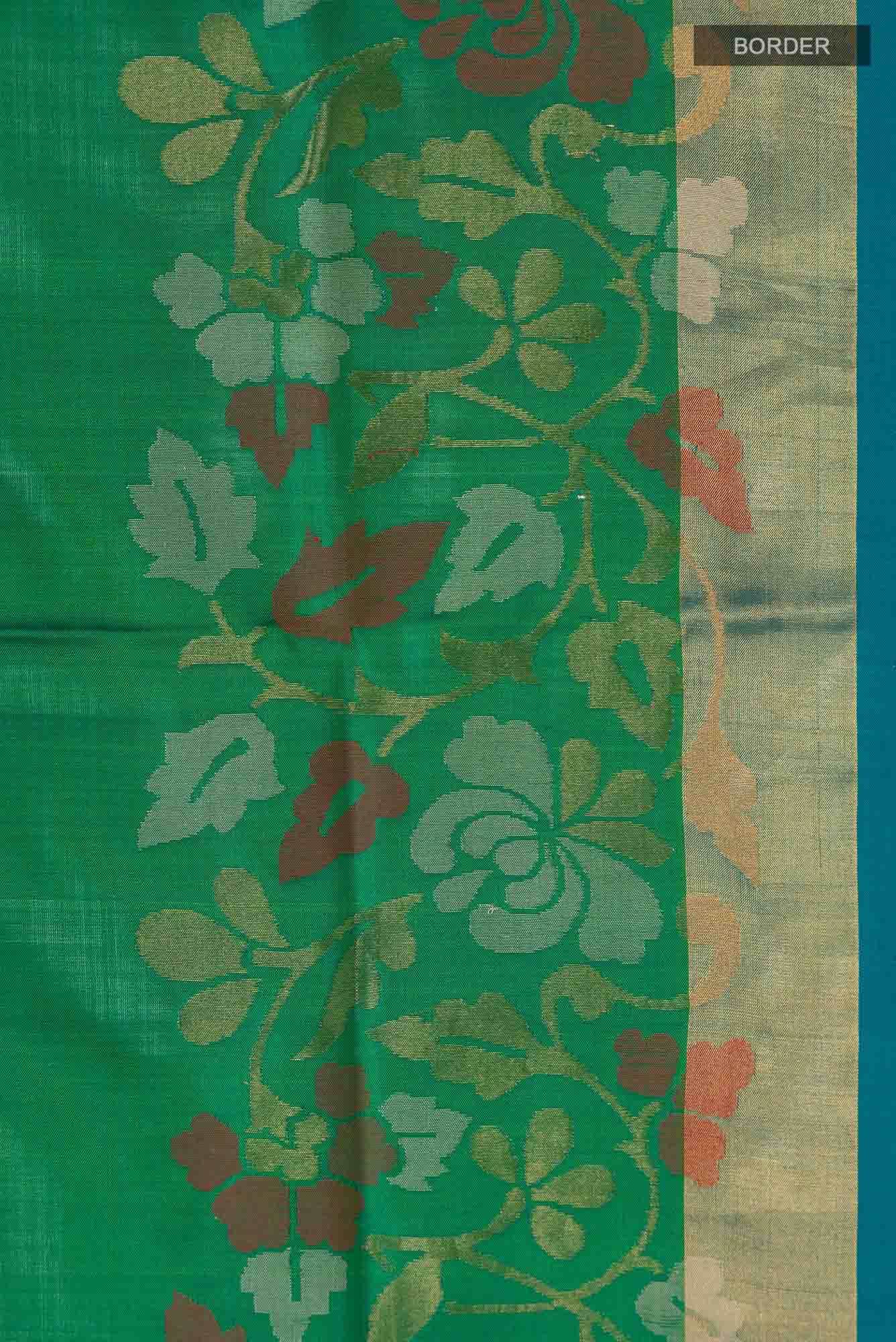 Blue Uppada Silk Saree