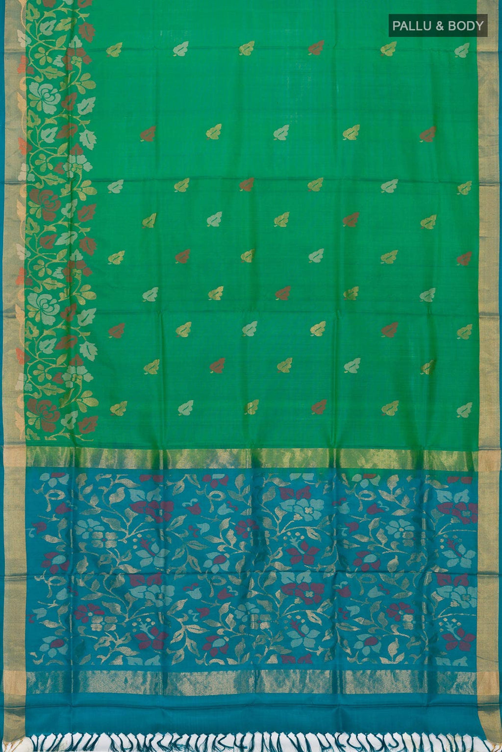 Blue Uppada Silk Saree