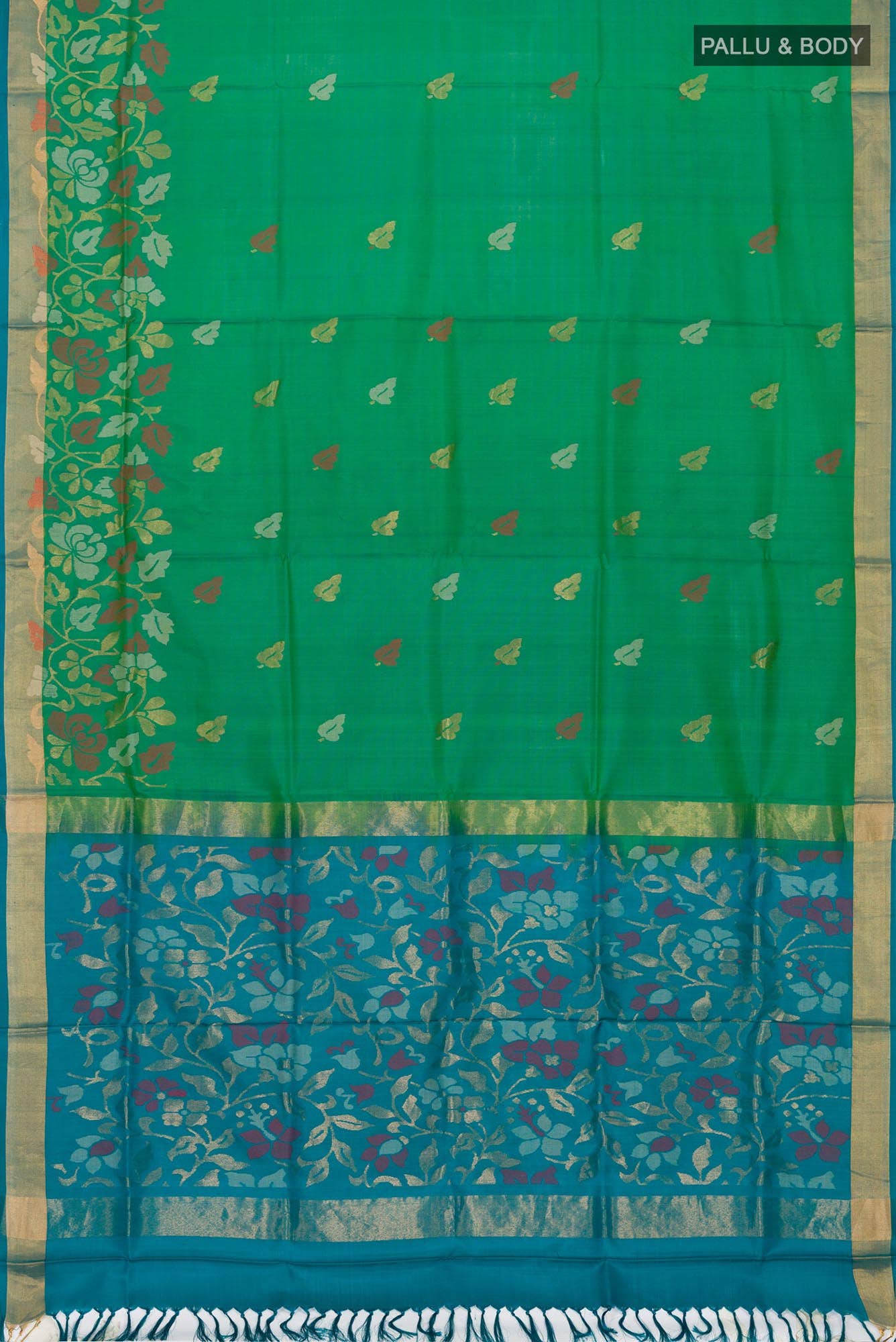 Blue Uppada Silk Saree