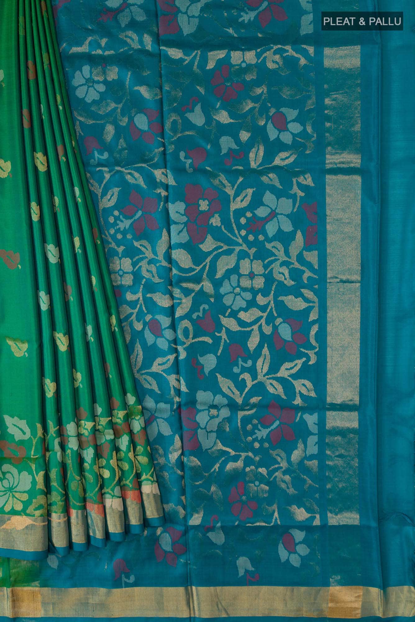 Blue Uppada Silk Saree