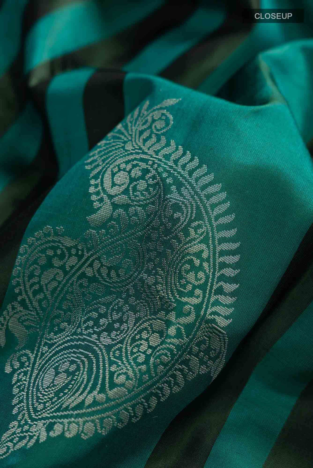 Green Kanchipuram Silk Saree