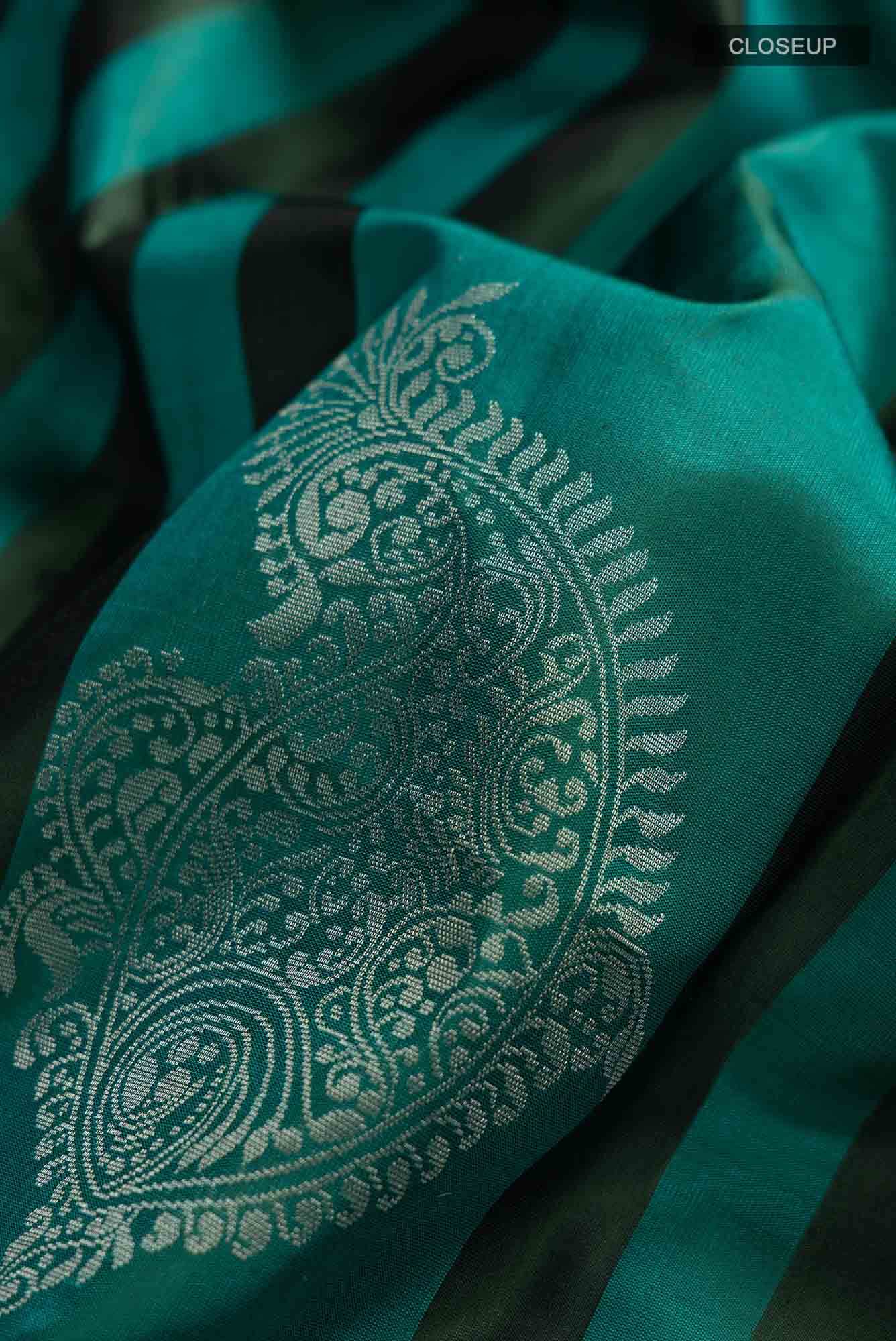 Green Kanchipuram Silk Saree