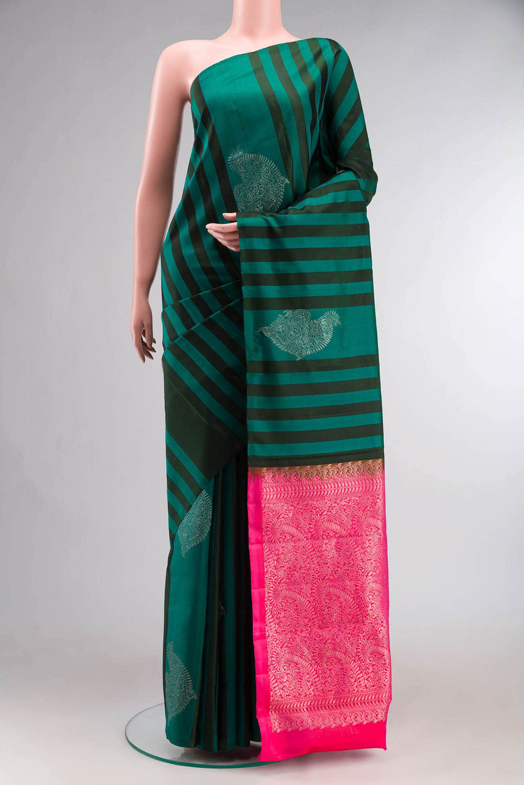 Green Kanchipuram Silk Saree