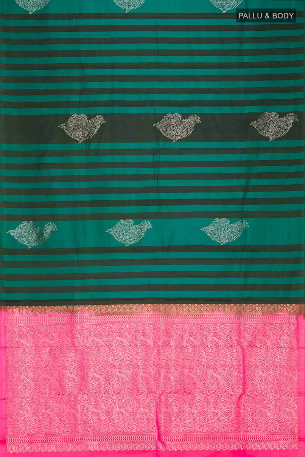 Green Kanchipuram Silk Saree