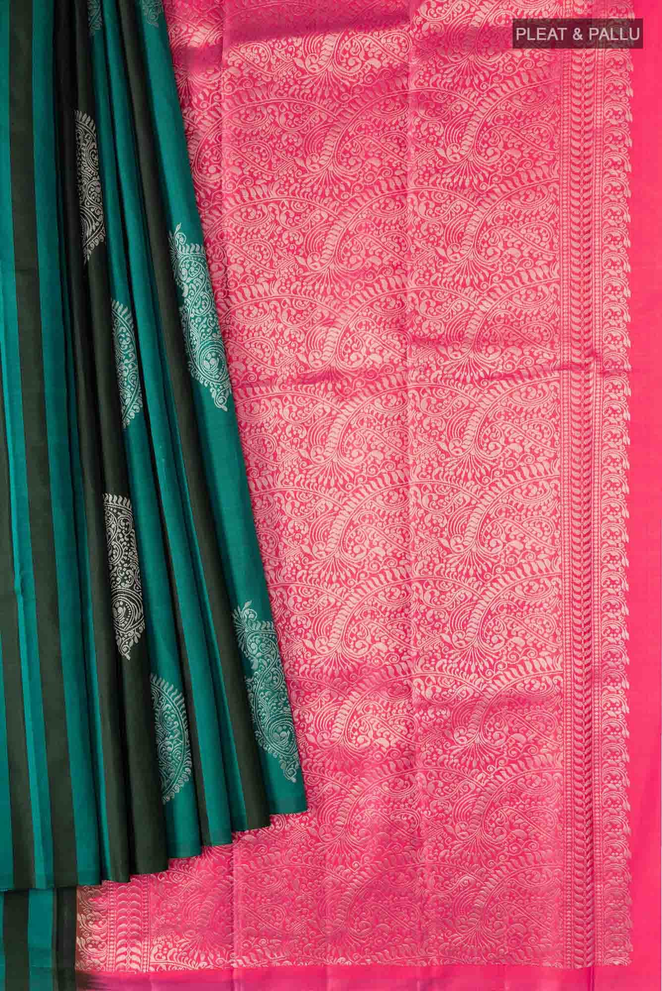 Green Kanchipuram Silk Saree