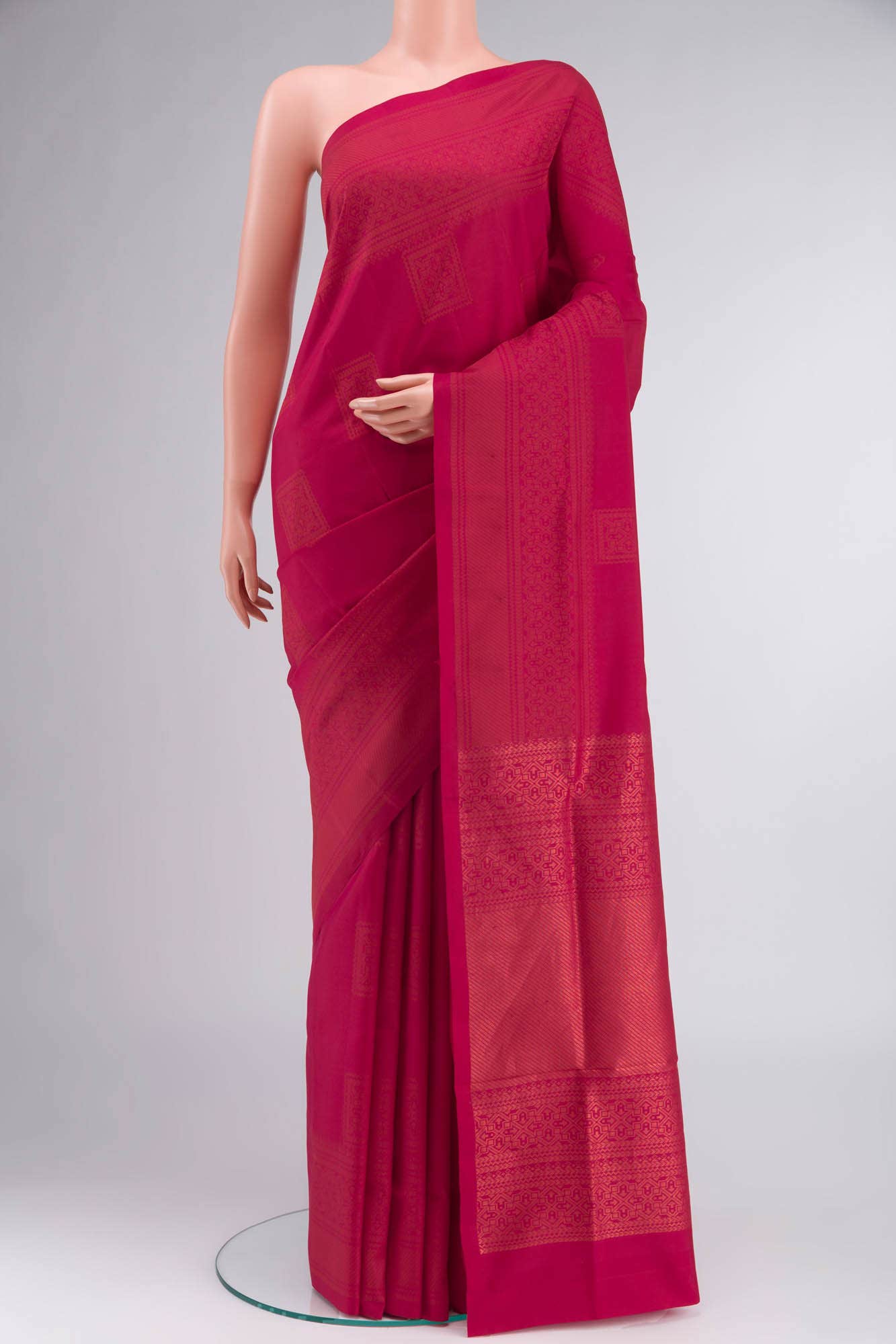 Red Soft Silk Saree