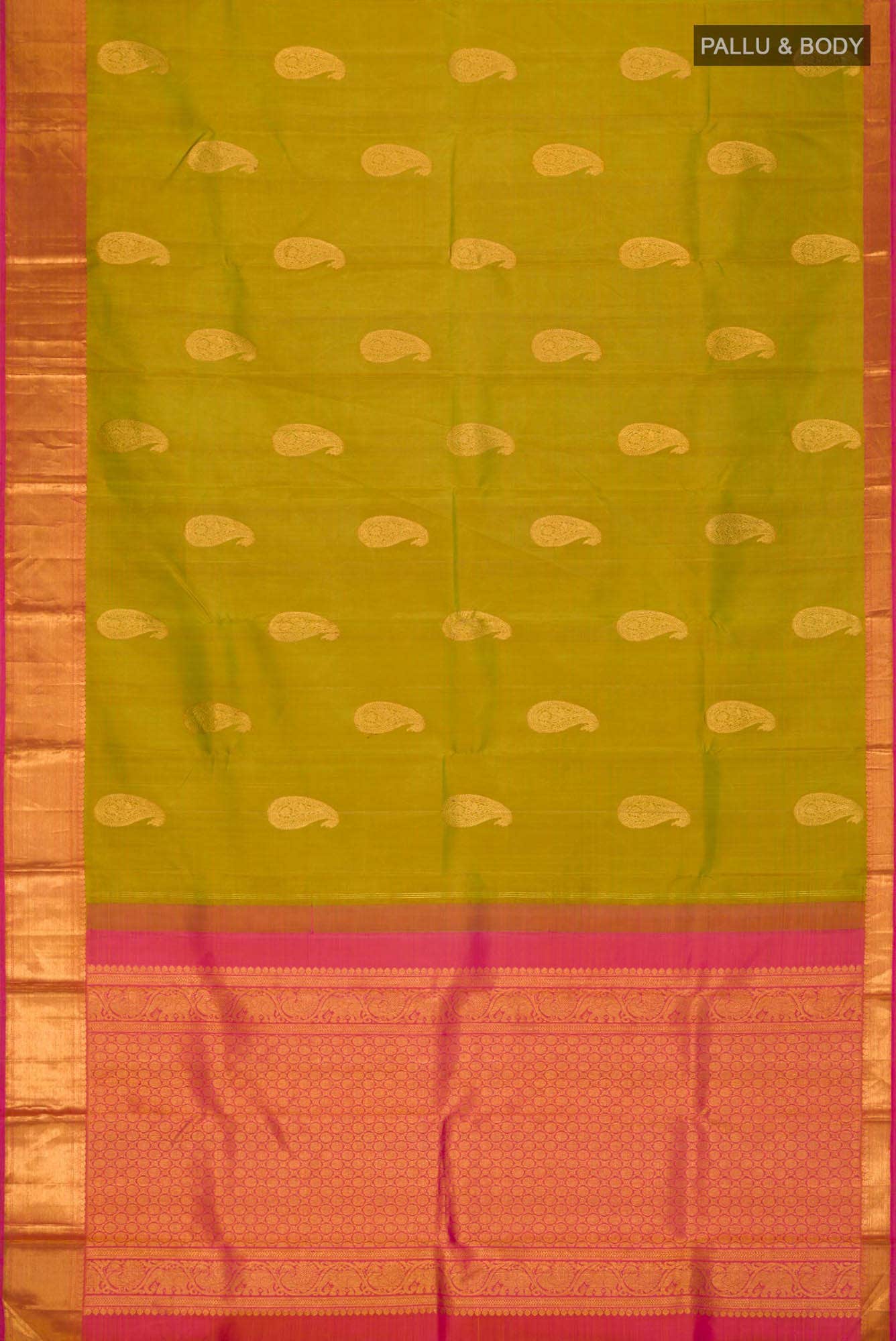 Green Kanchipuram Silk Saree