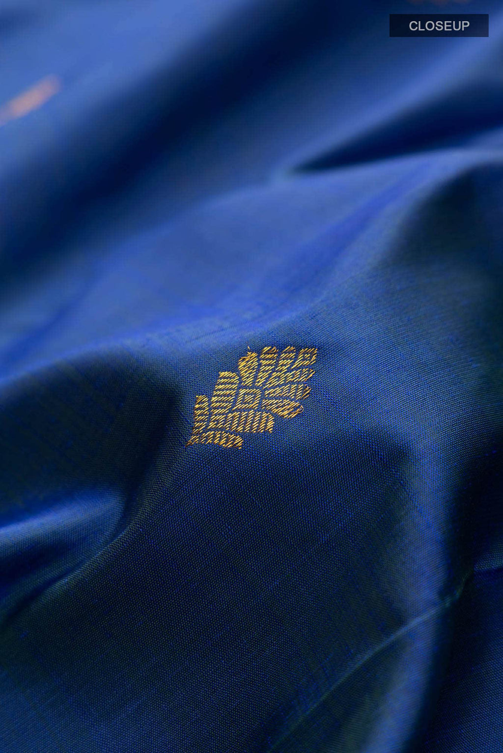 Blue Kanchipuram Silk Saree