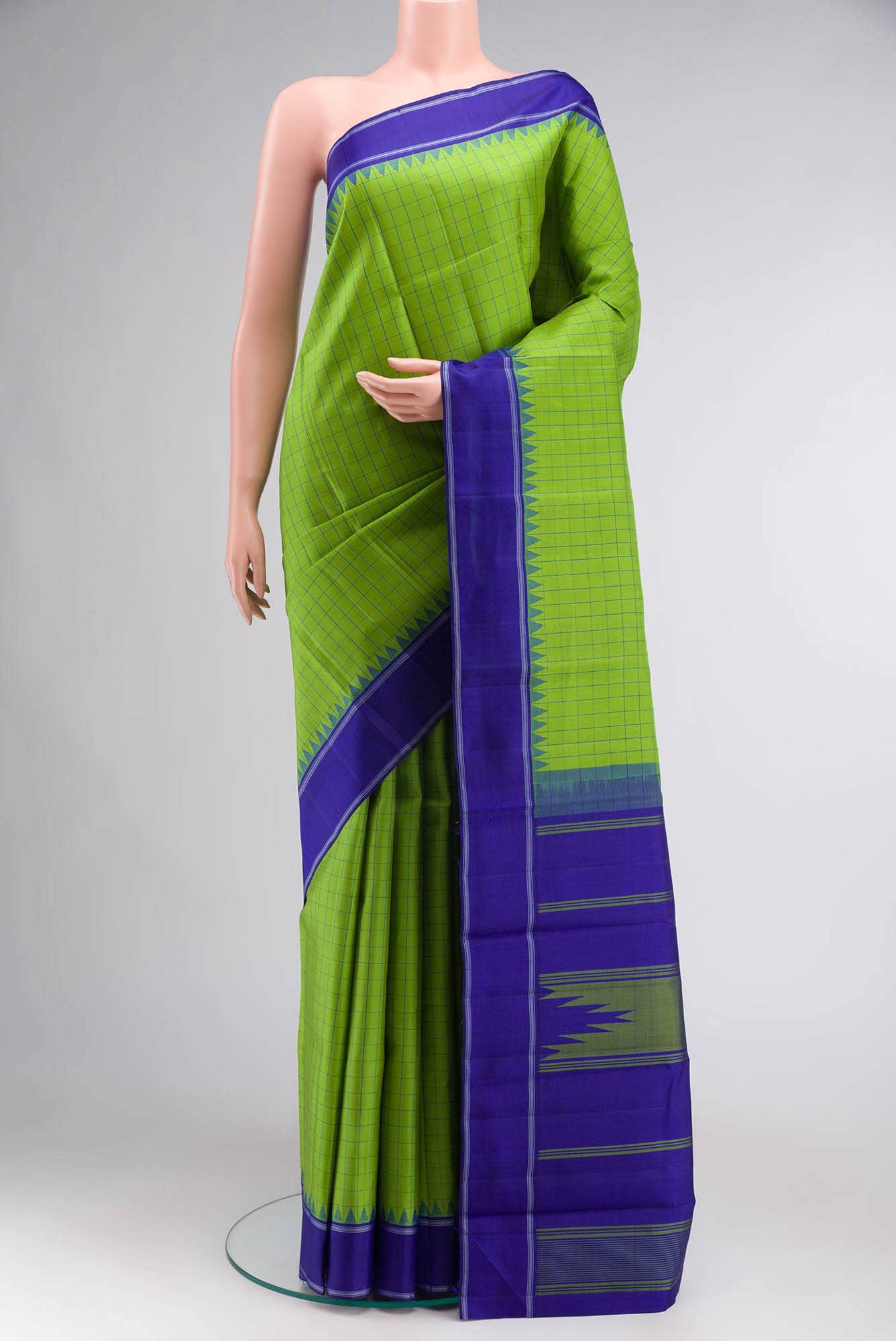 Green Kanchipuram Silk Saree