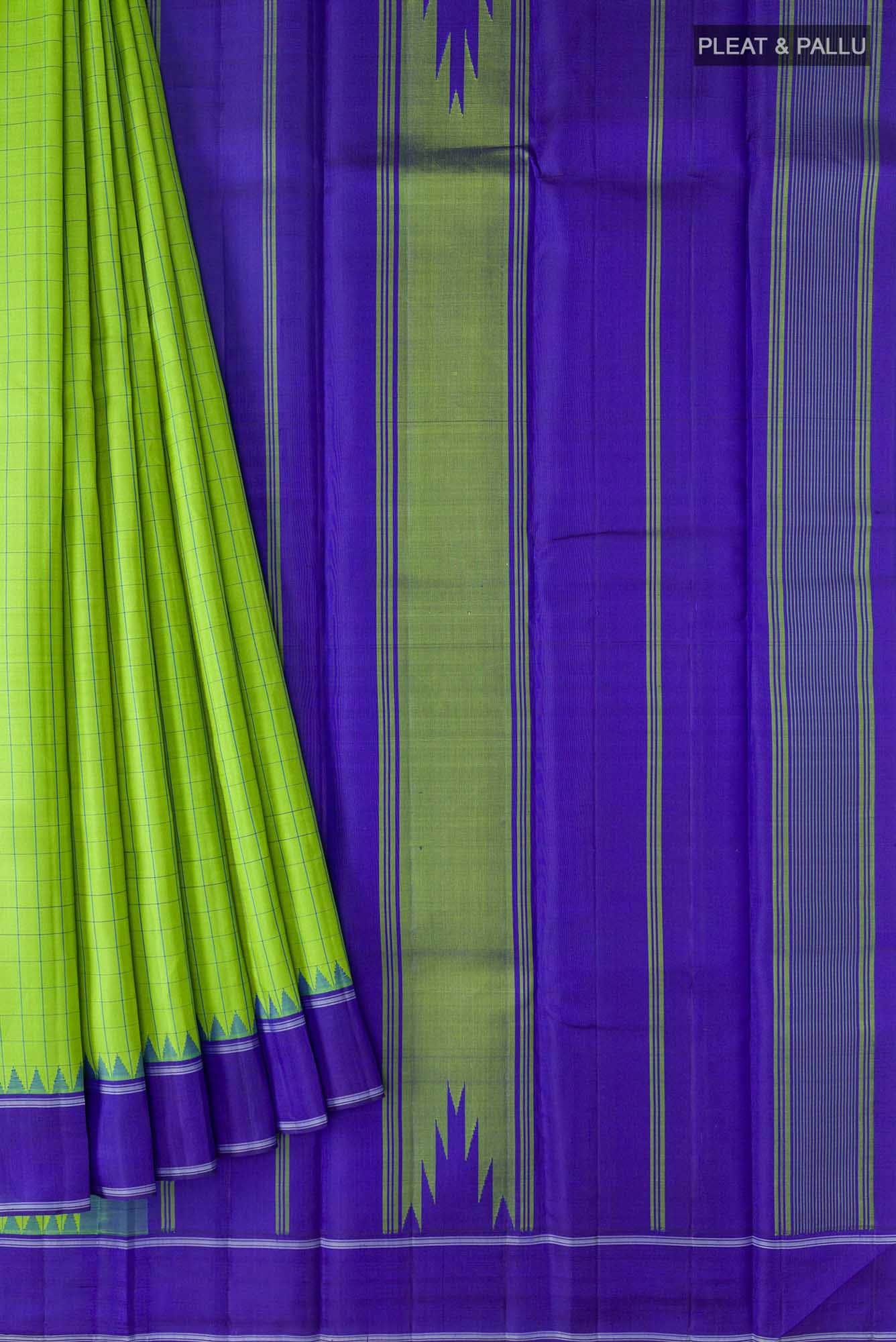 Green Kanchipuram Silk Saree