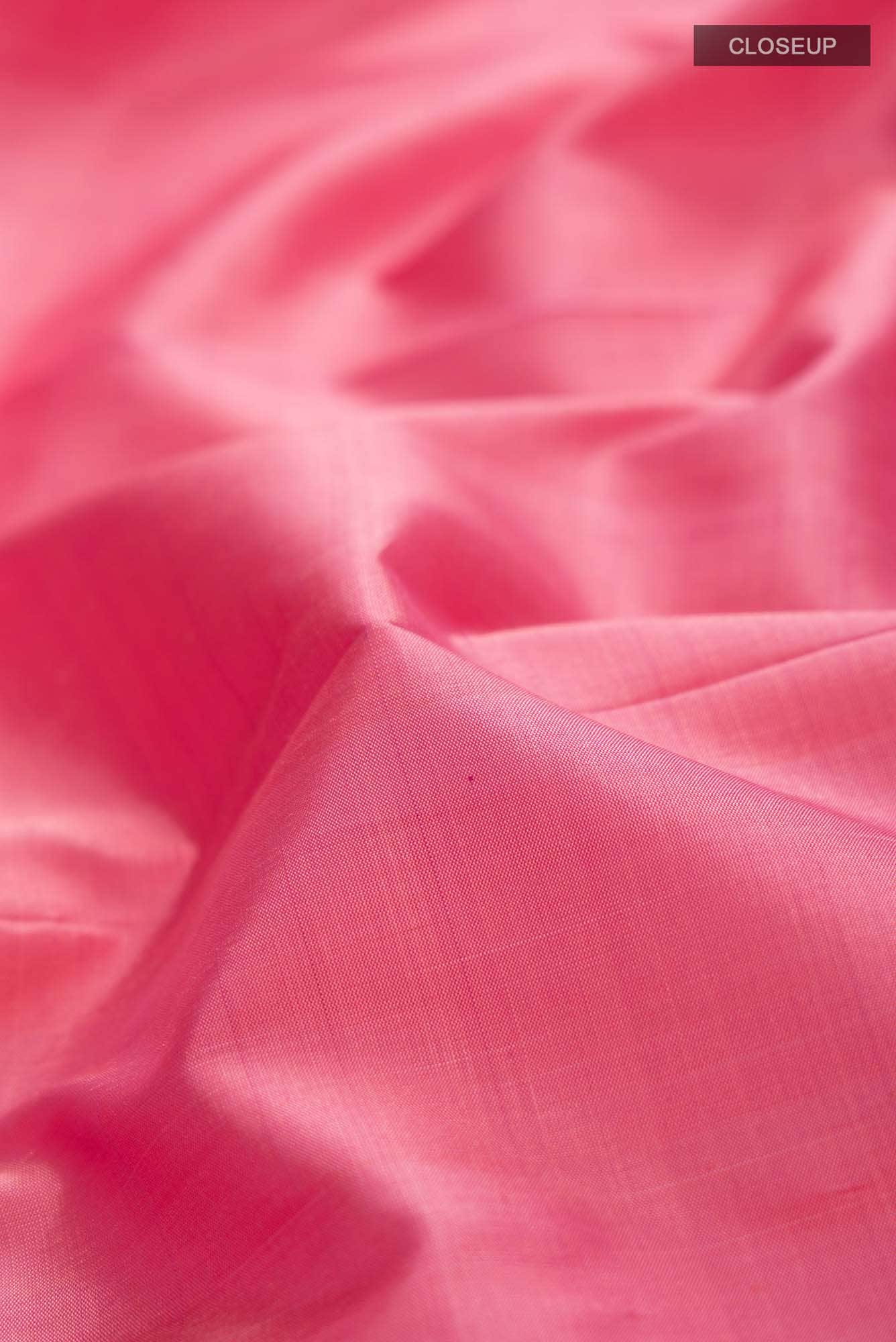 Pink Kanchipuram Silk Saree