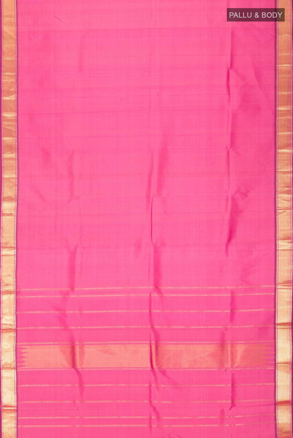 Pink Kanchipuram Silk Saree
