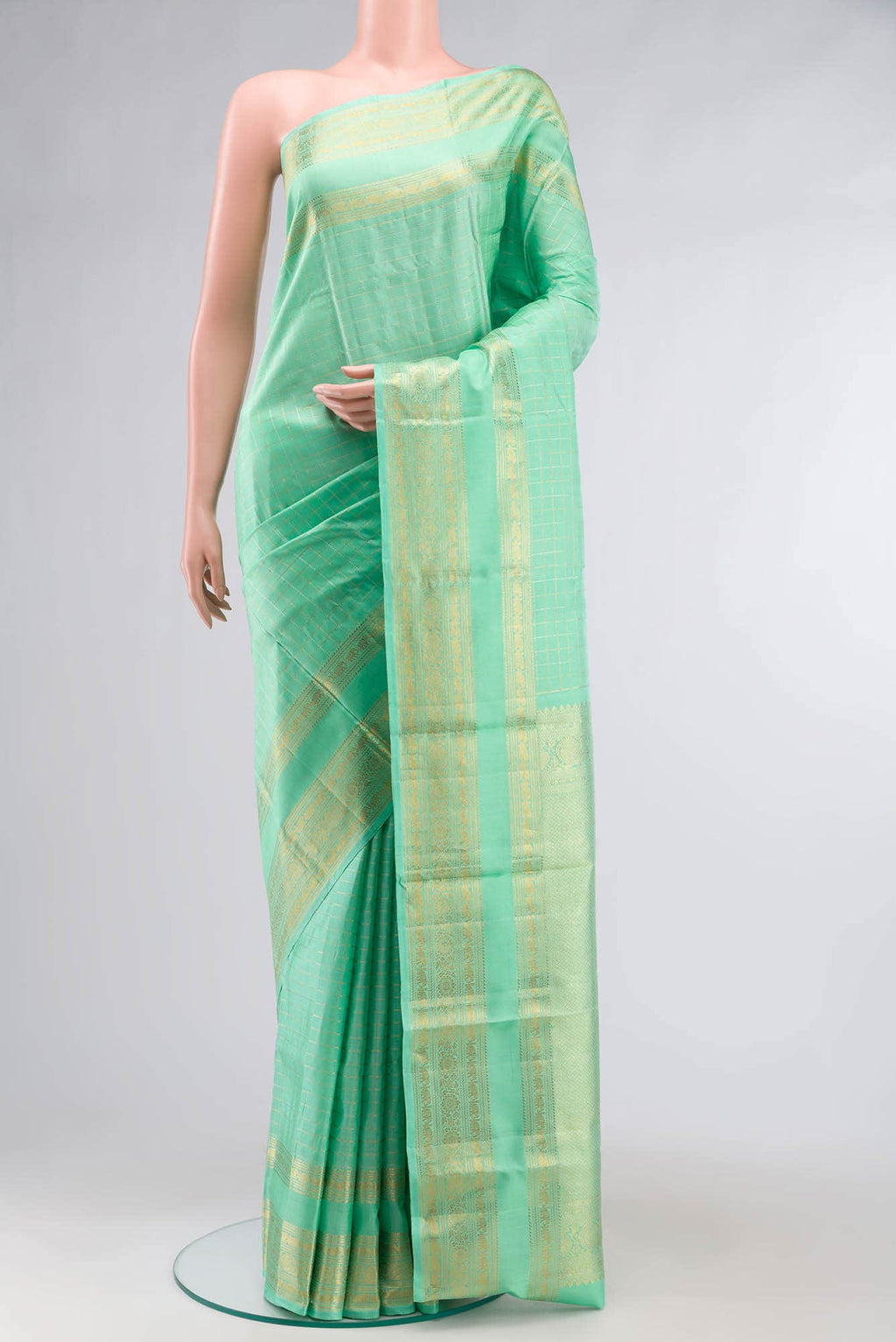 Green Kanchipuram Silk Saree