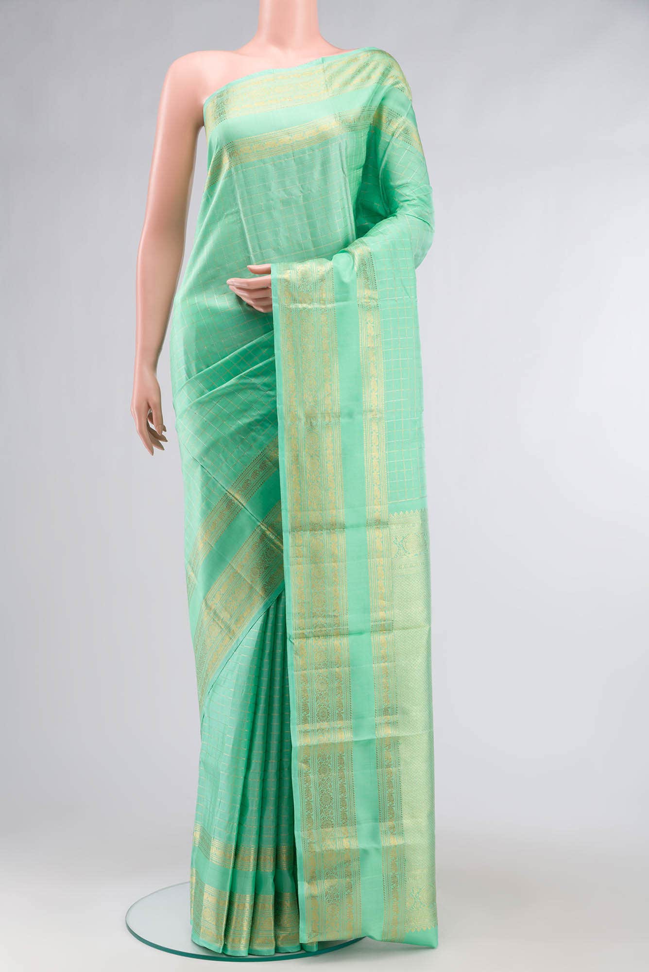 Green Kanchipuram Silk Saree