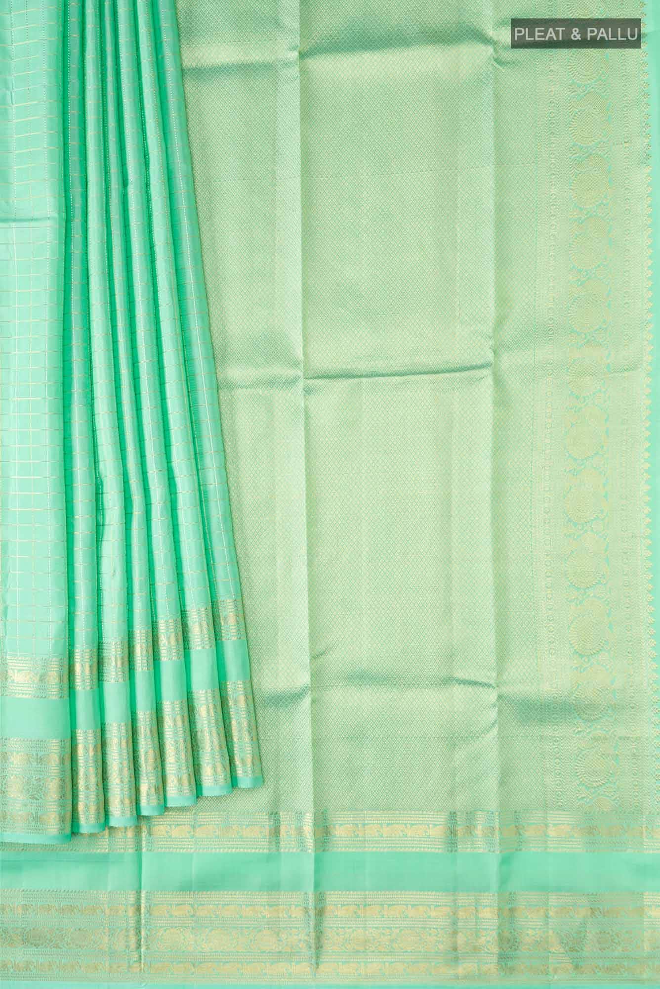 Green Kanchipuram Silk Saree