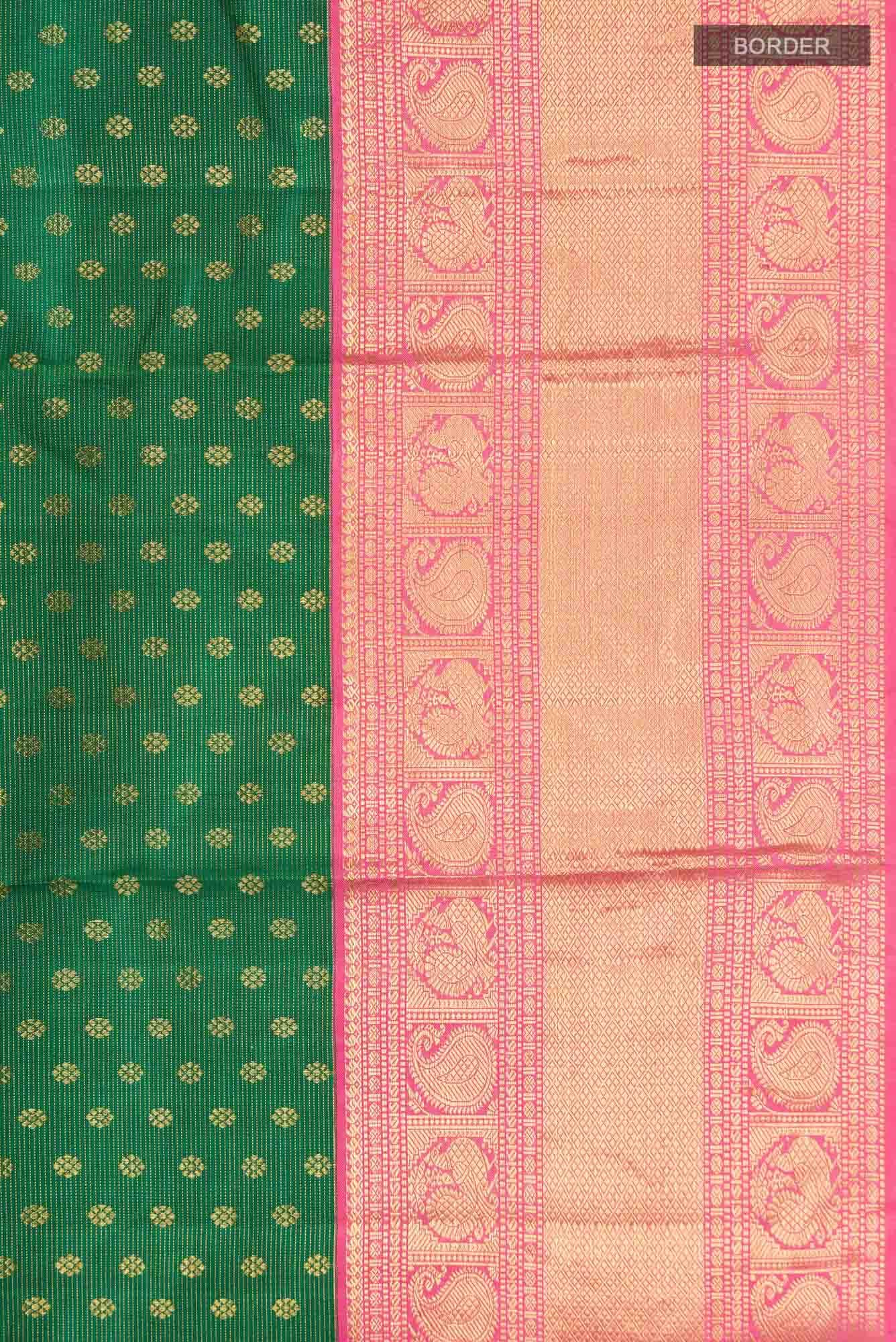 Green Kanchipuram Silk Saree