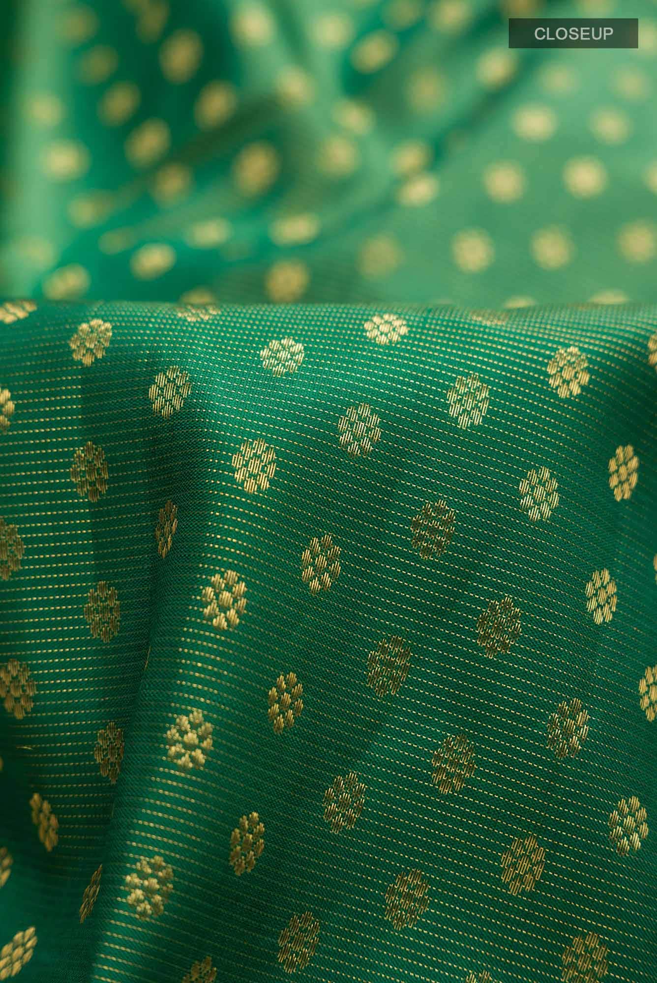 Green Kanchipuram Silk Saree