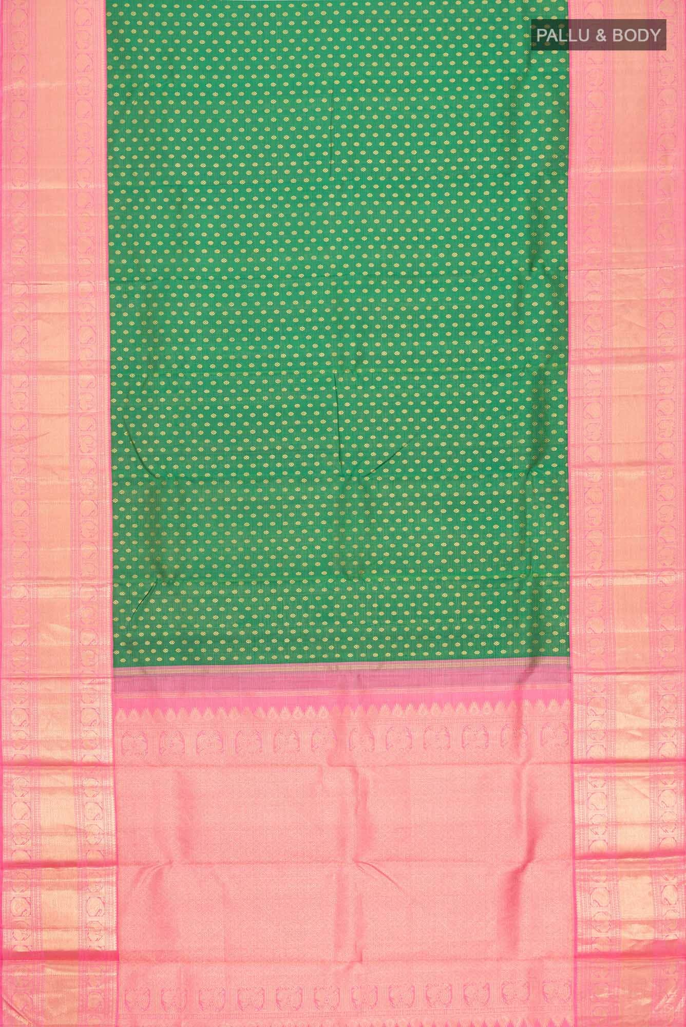 Green Kanchipuram Silk Saree