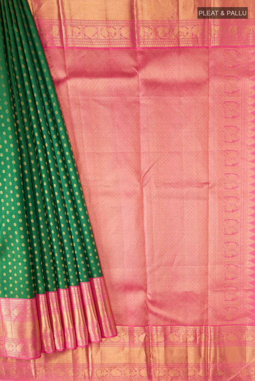 Green Kanchipuram Silk Saree
