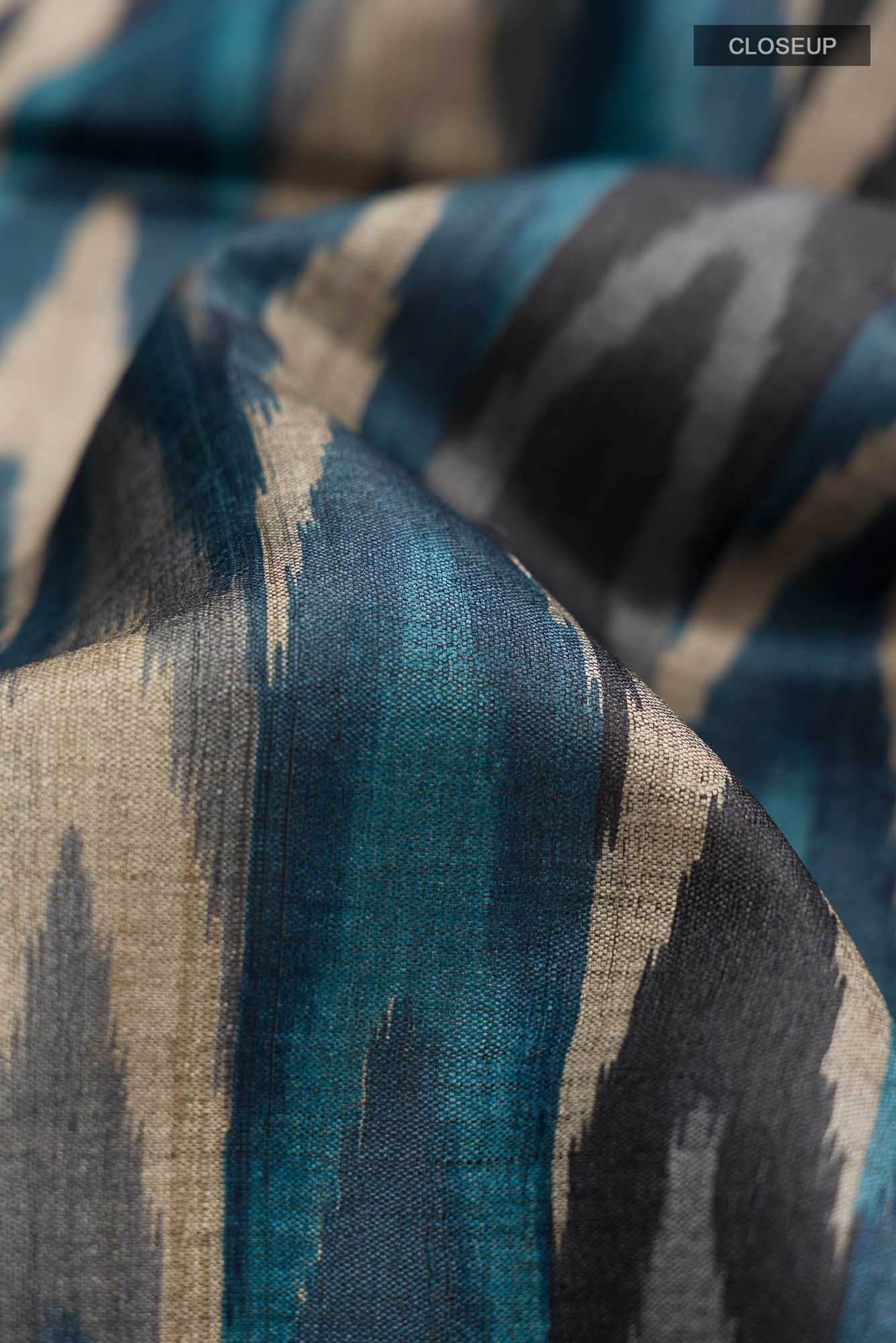 Blue Bhagalpuri Tussar Silk Saree