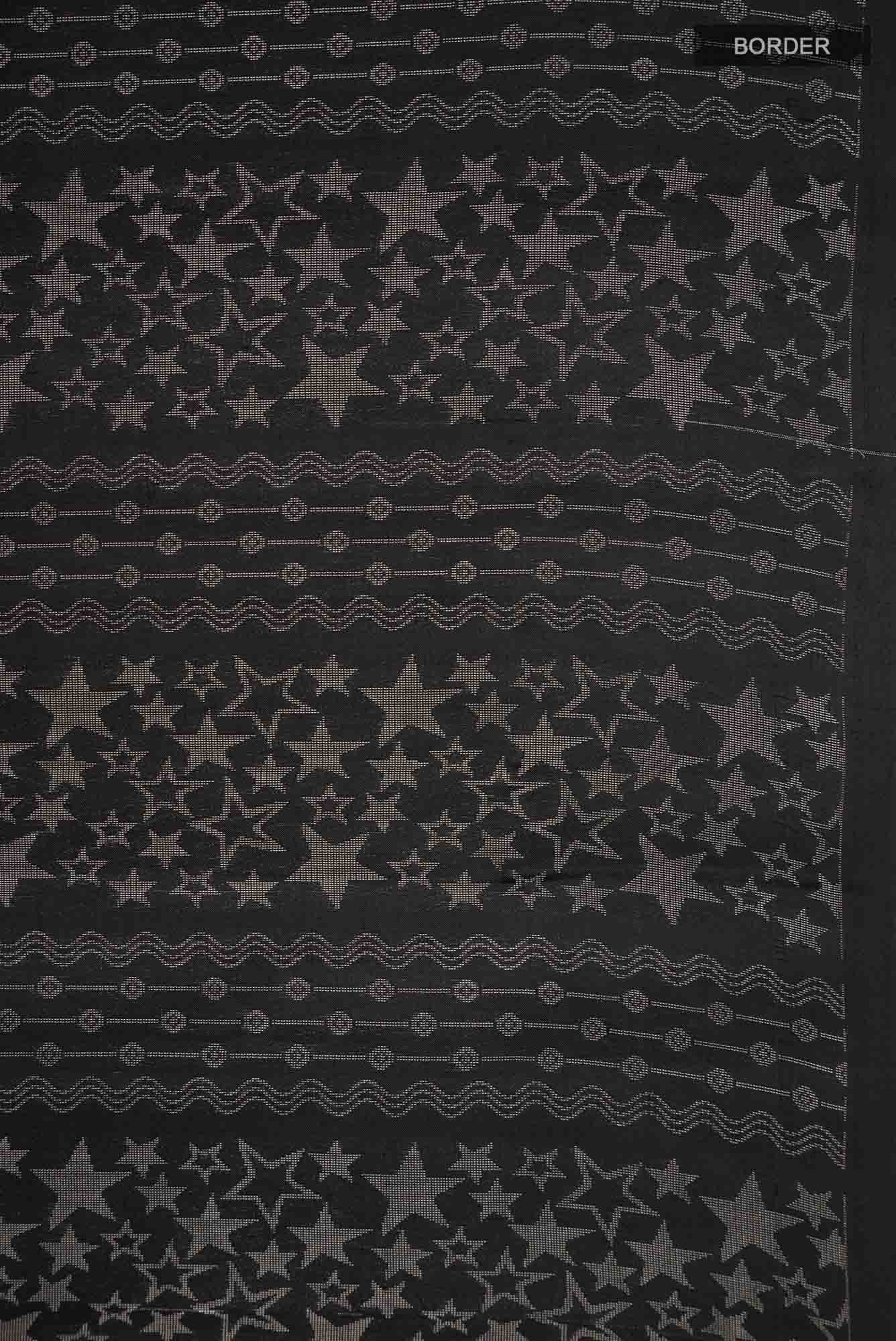 Black Soft Silk Saree