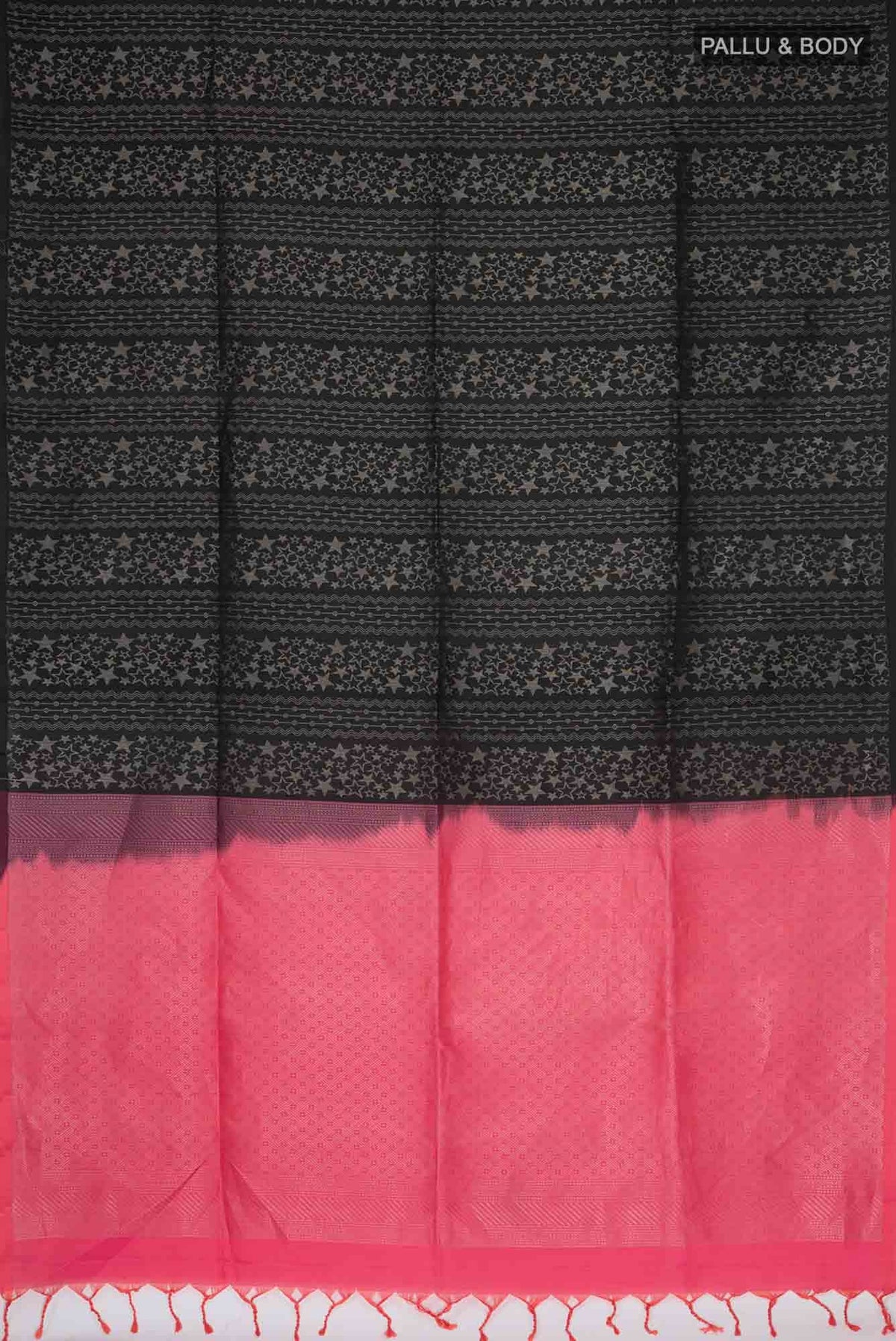Black Soft Silk Saree