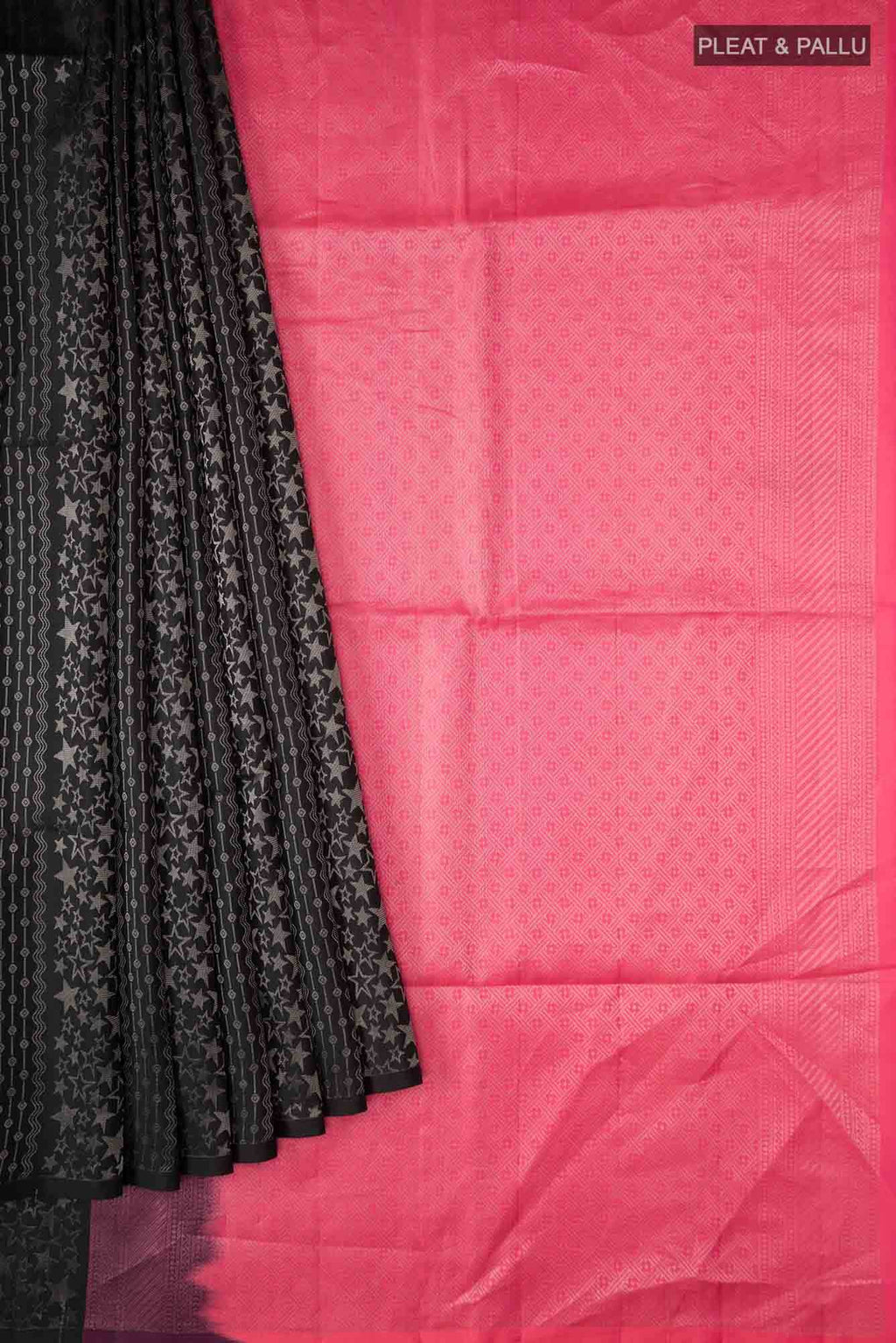 Black Soft Silk Saree