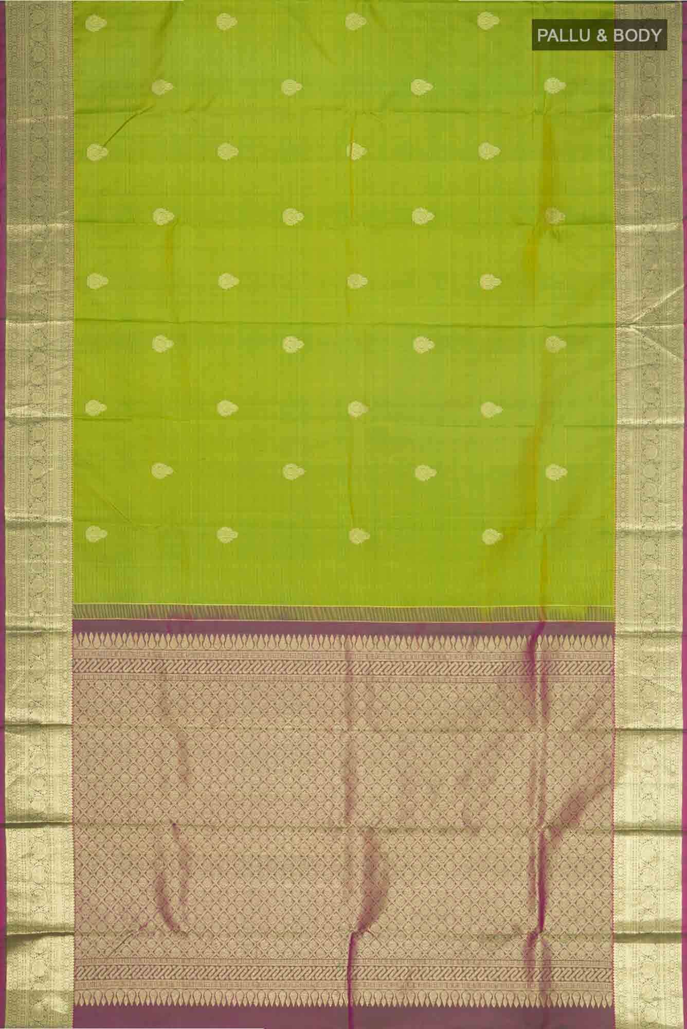 Green Kanchipuram Silk Saree