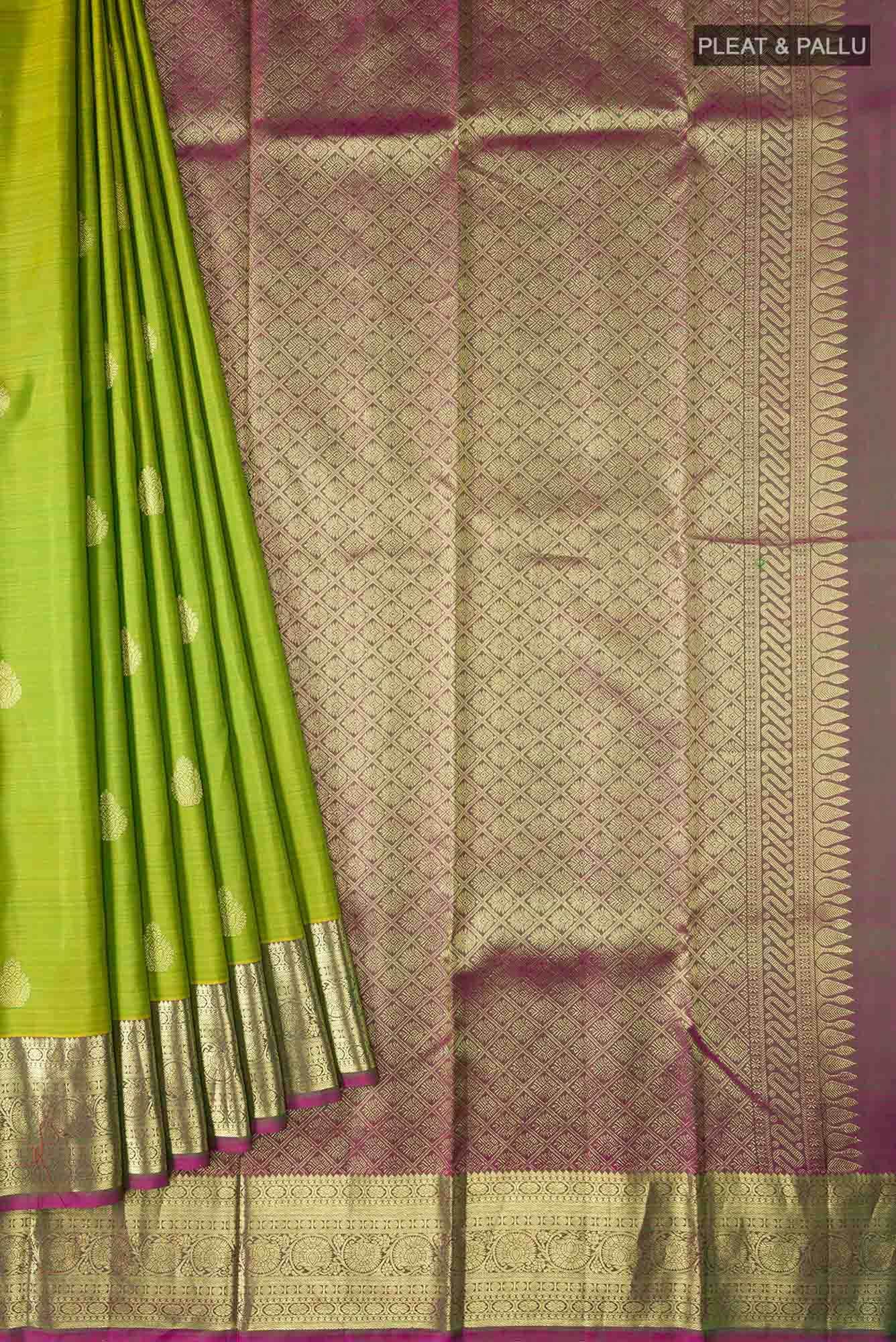 Green Kanchipuram Silk Saree