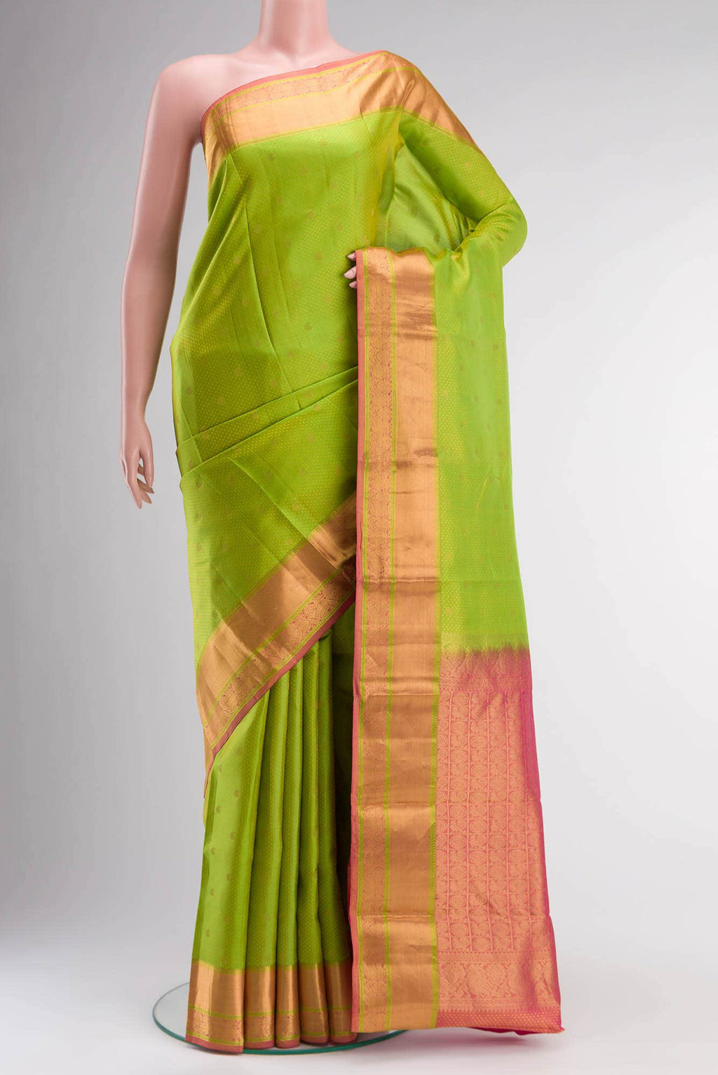 Green Kanchipuram Silk Saree