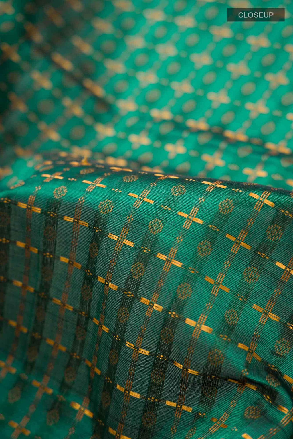 Green Silk Cotton Saree