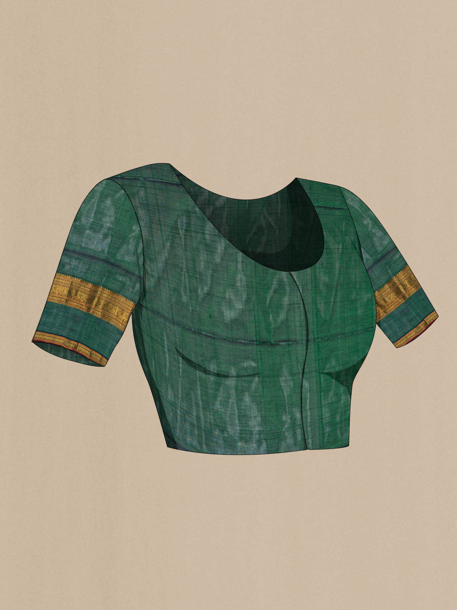 Green Coimbatore Silk Cotton Saree
