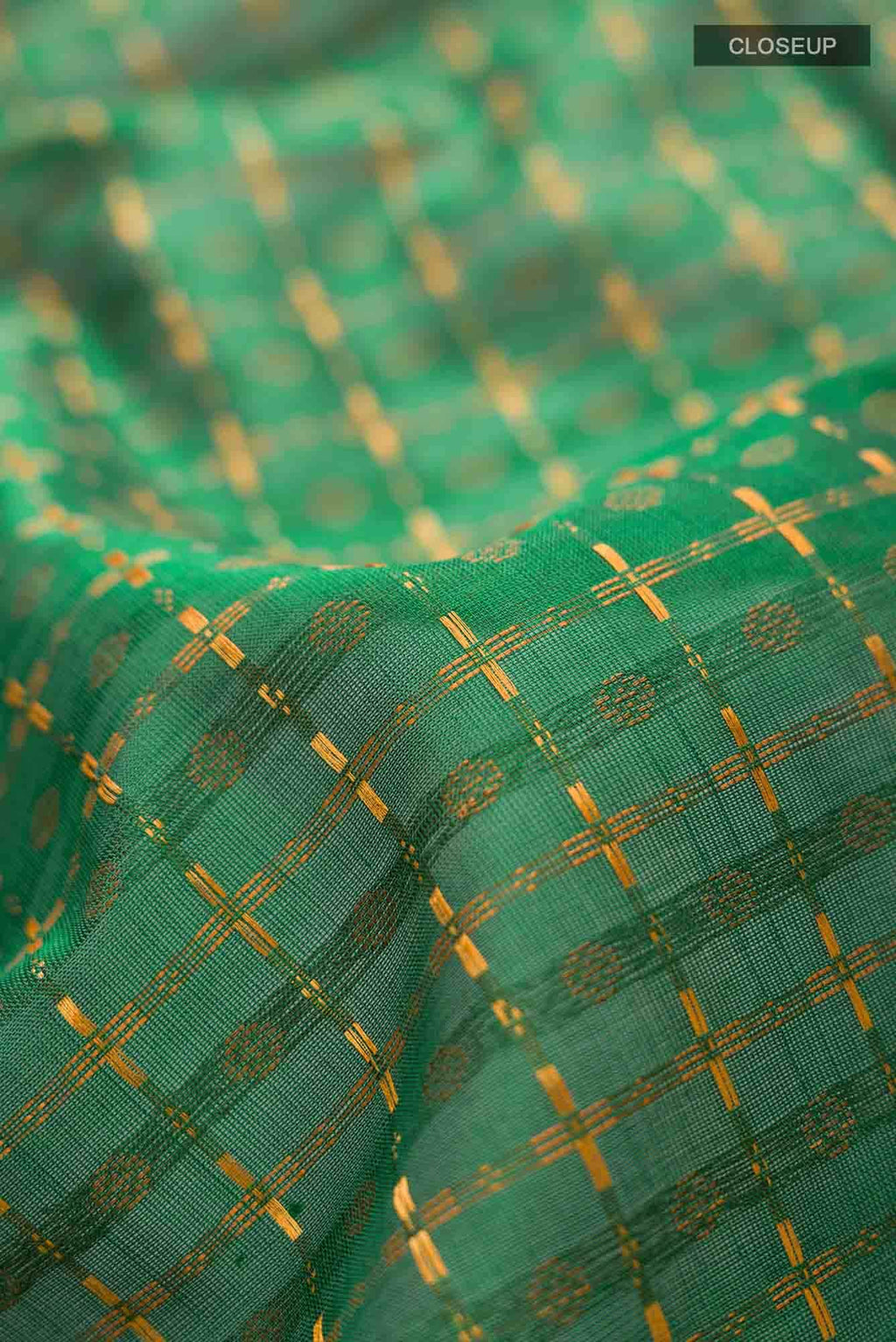 Green Coimbatore Silk Cotton Saree
