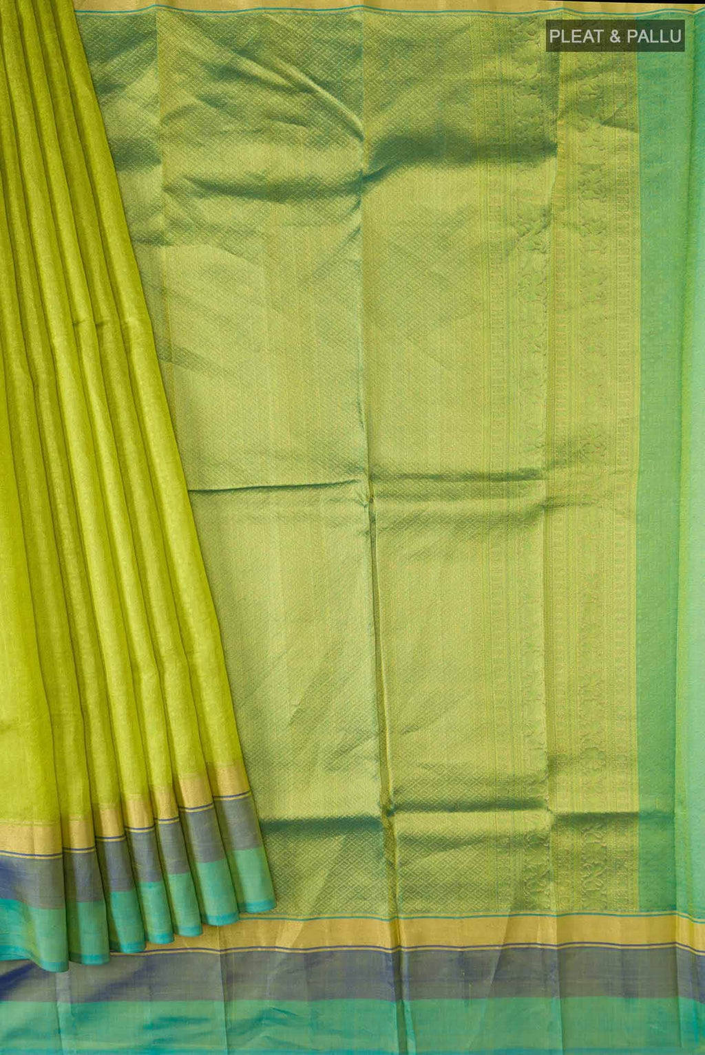 Green Kanchipuram Silk Saree