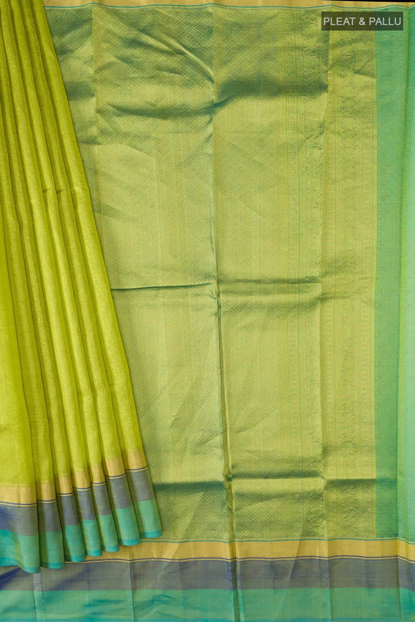 Green Kanchipuram Silk Saree