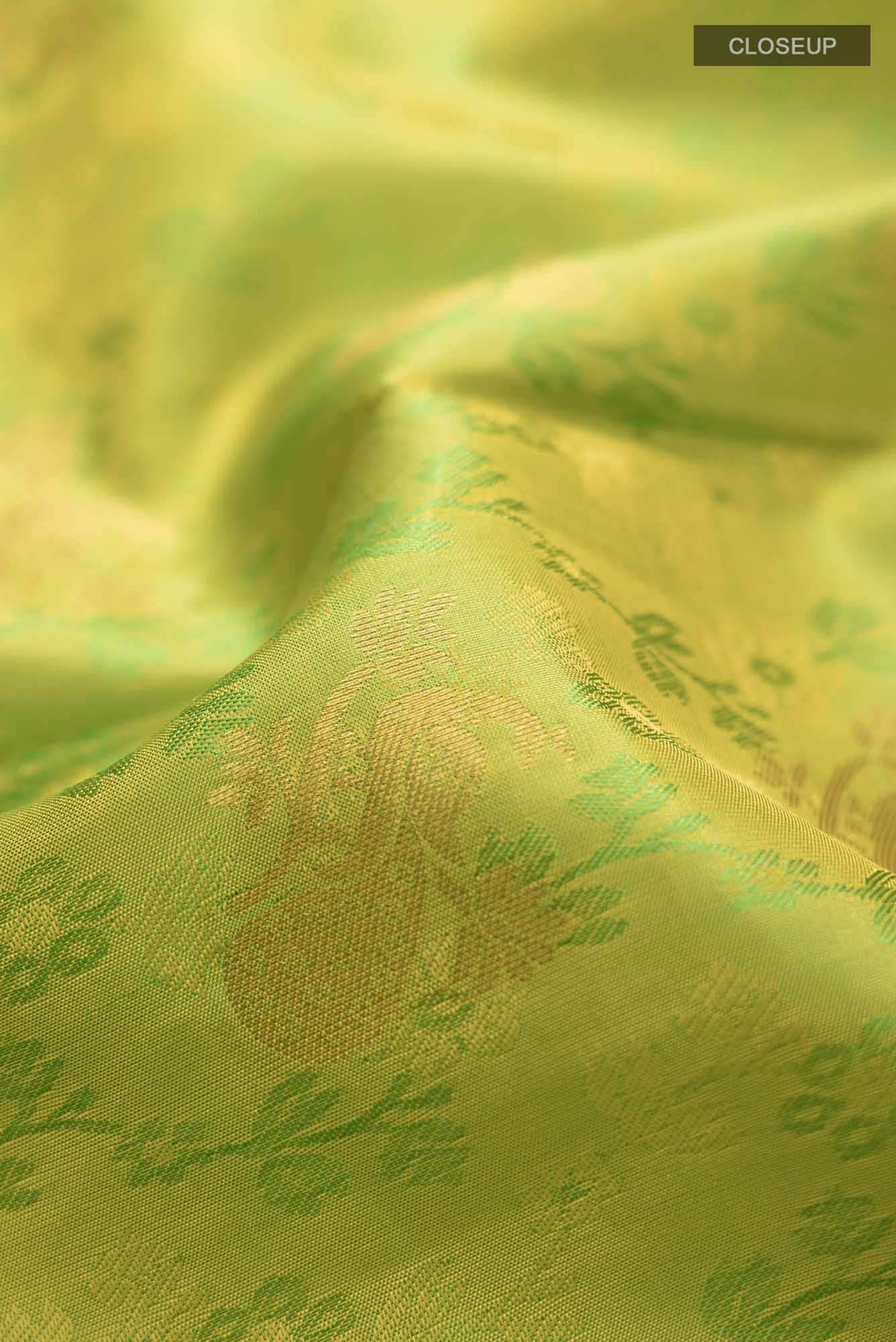 Green Kanchipuram Silk Saree