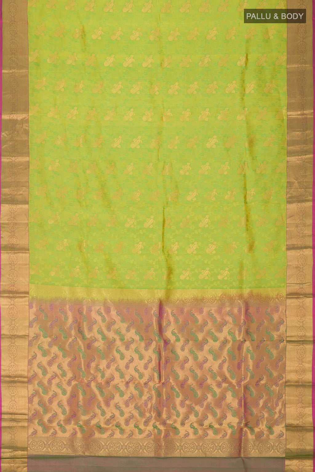 Green Kanchipuram Silk Saree