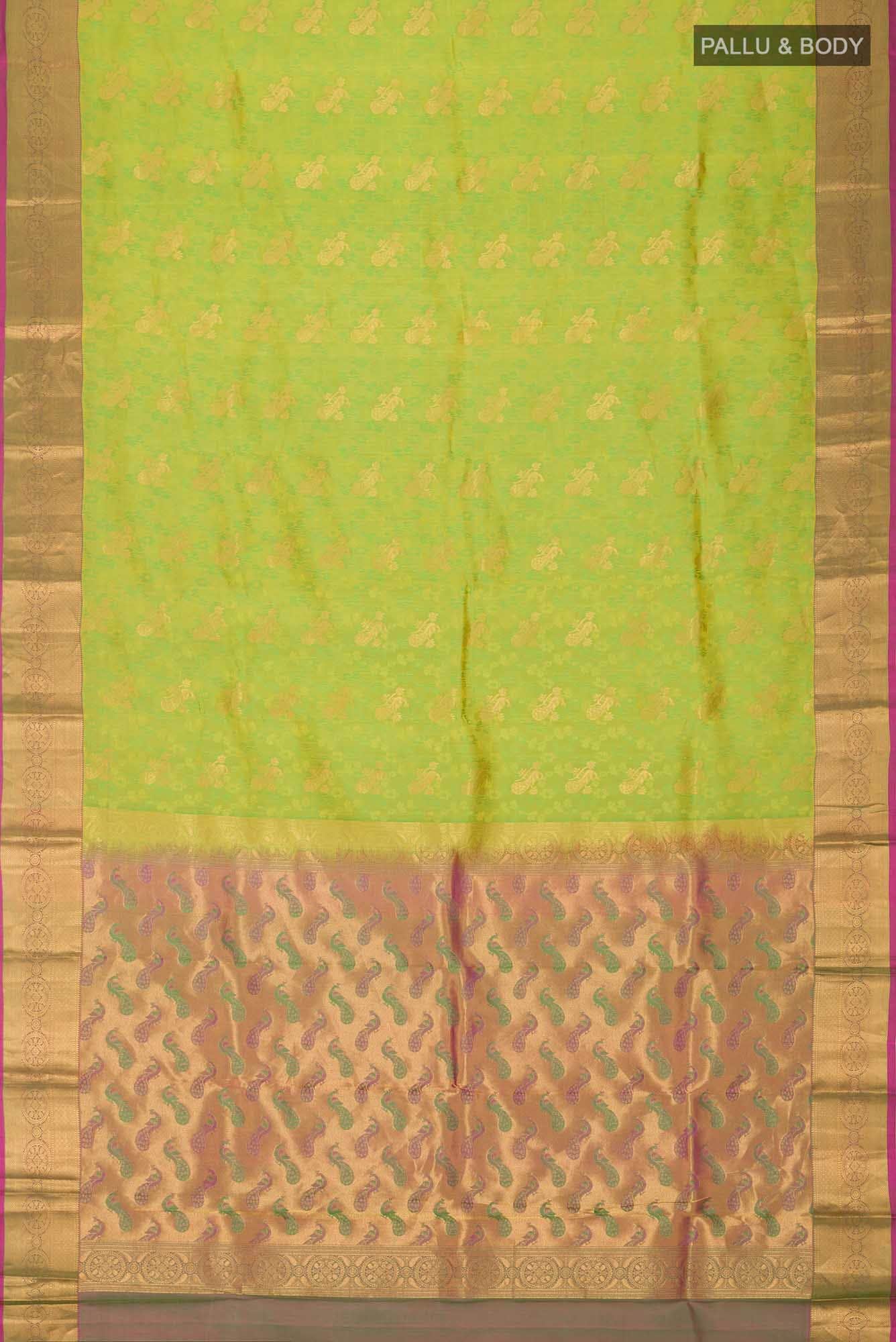 Green Kanchipuram Silk Saree
