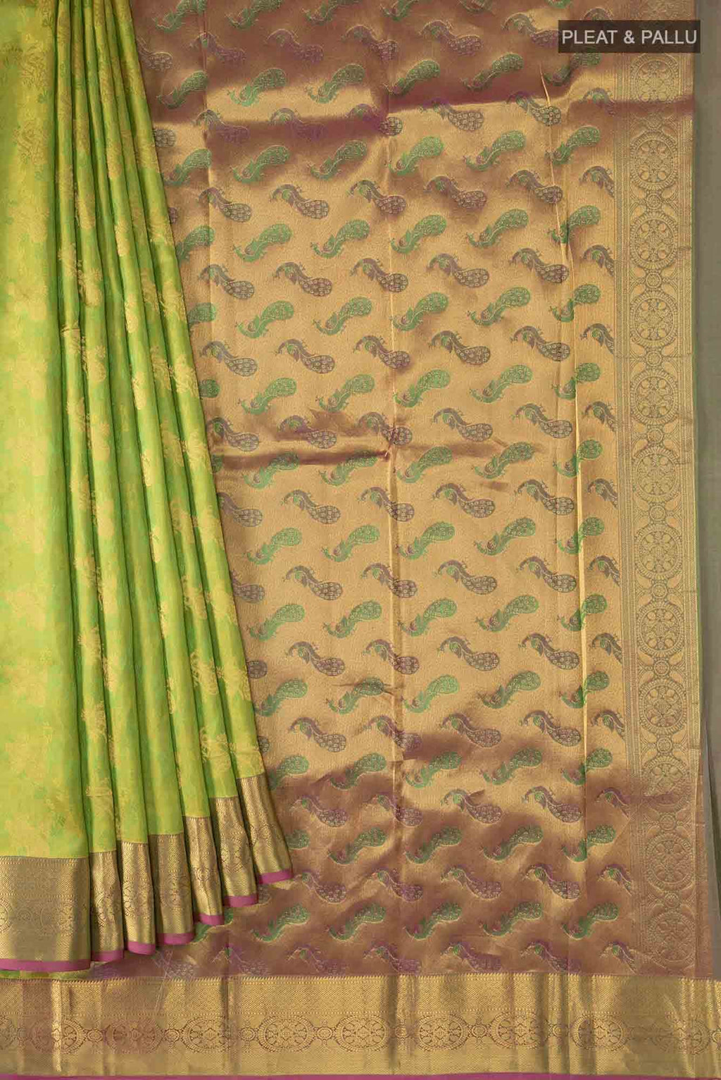 Green Kanchipuram Silk Saree