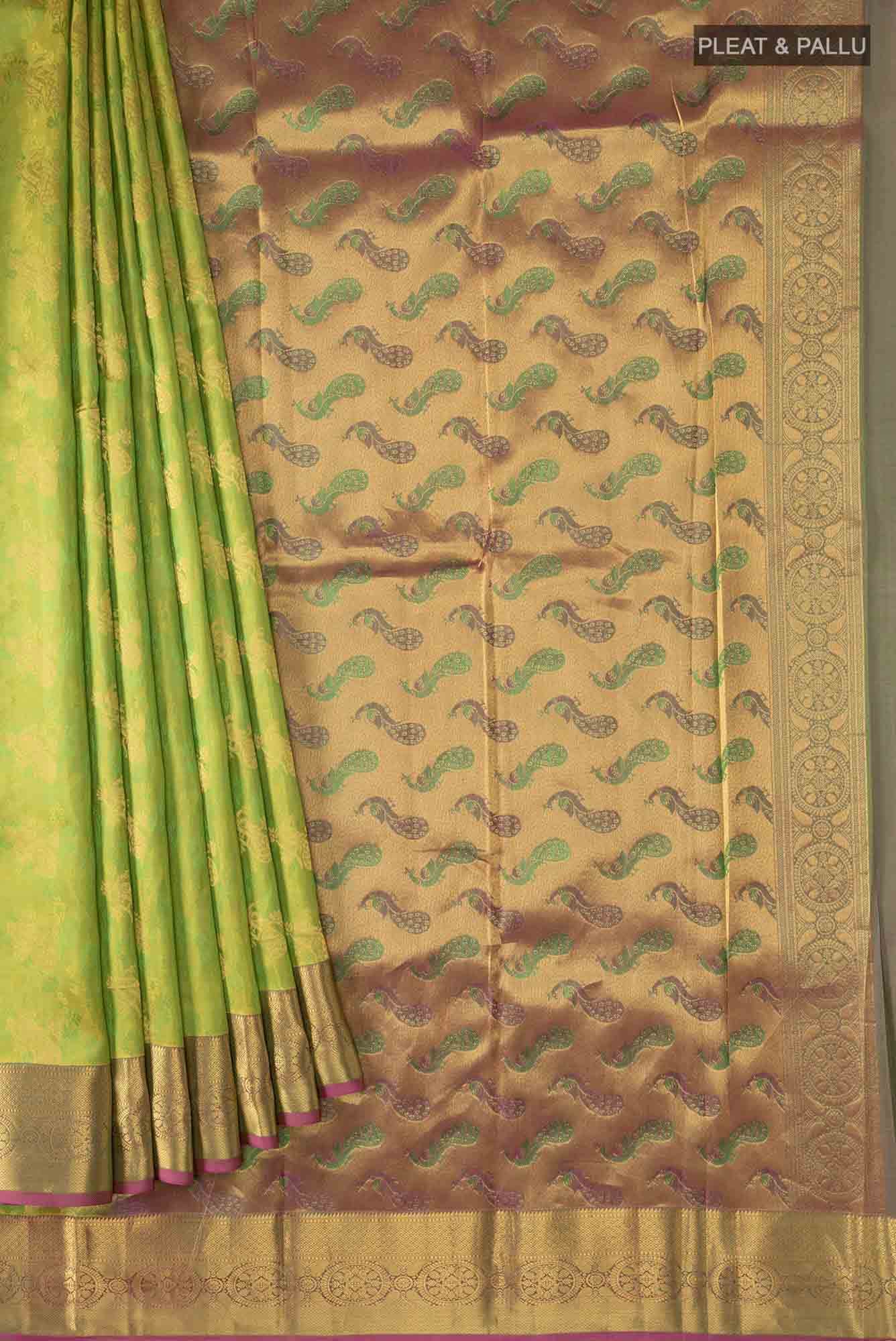 Green Kanchipuram Silk Saree