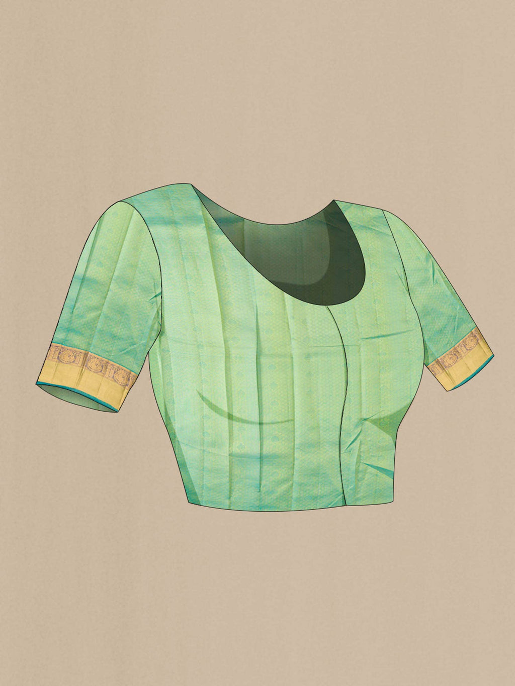 Green Kanchipuram Silk Saree