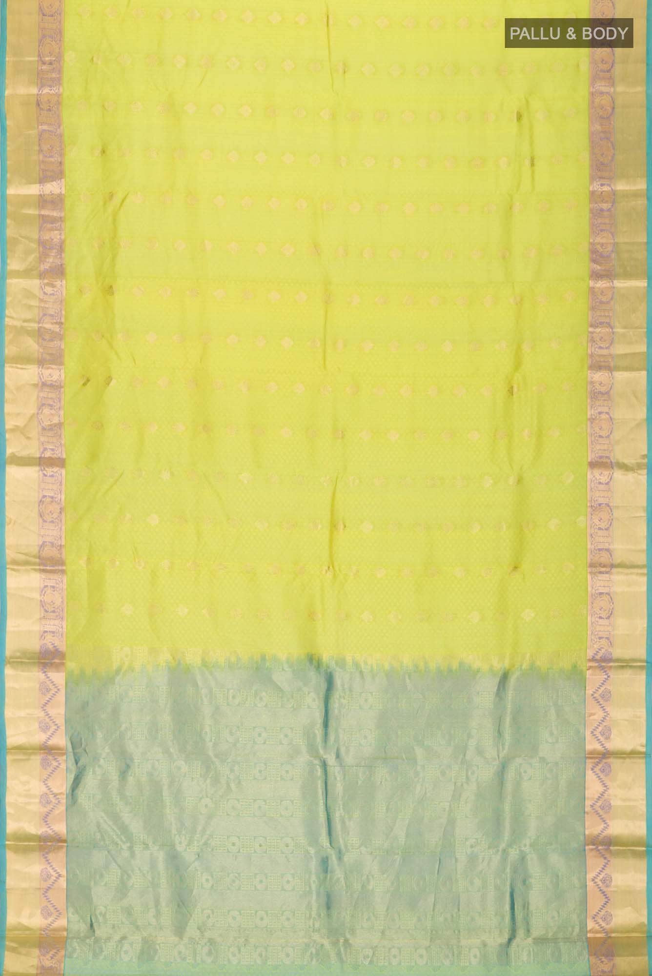 Green Kanchipuram Silk Saree