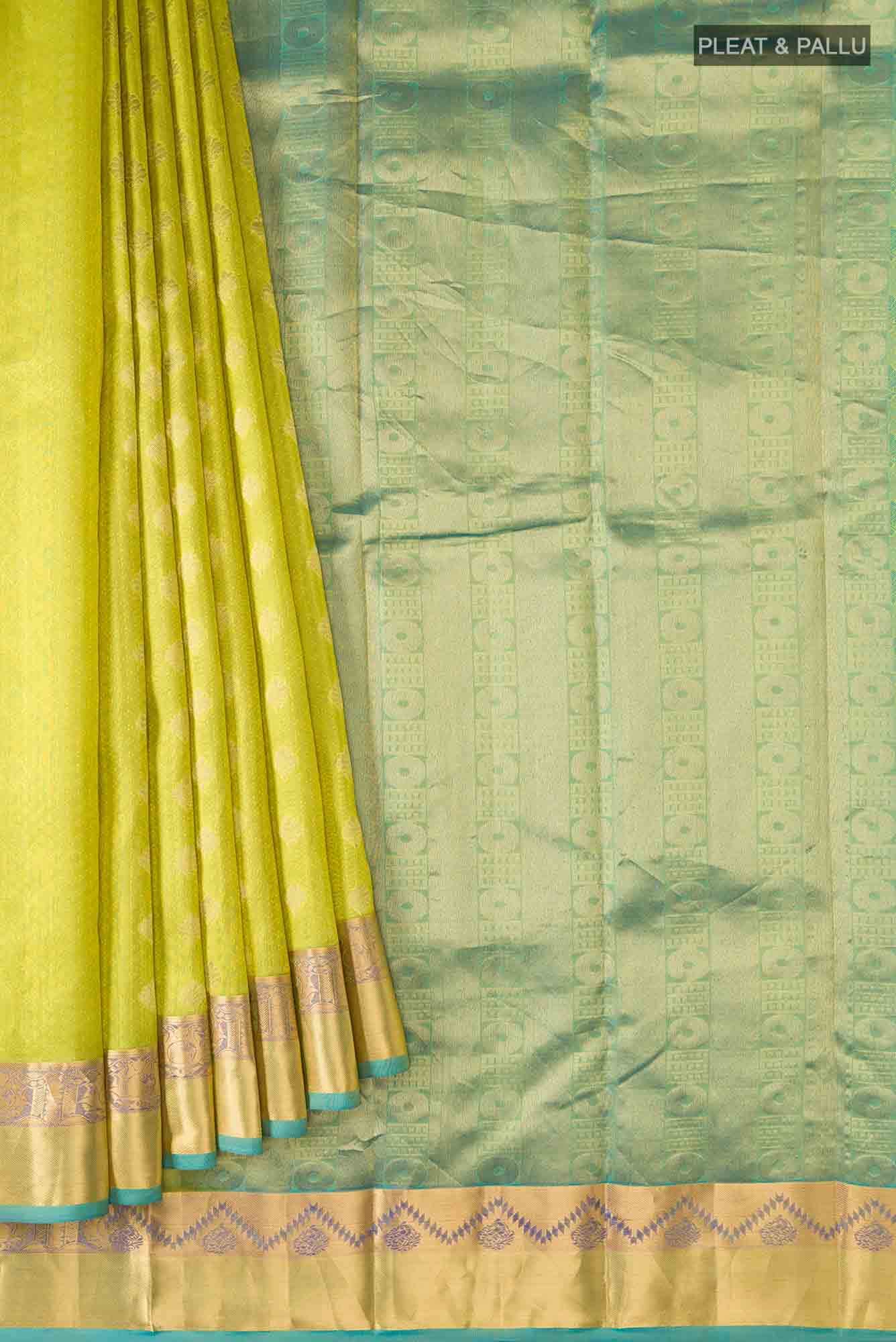 Green Kanchipuram Silk Saree