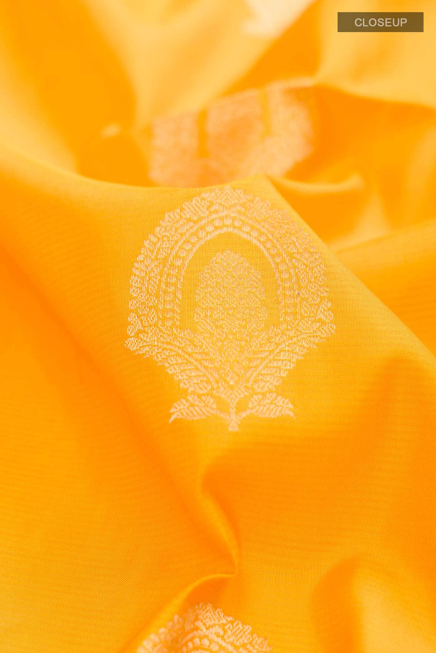 Yellow Soft Silk Saree